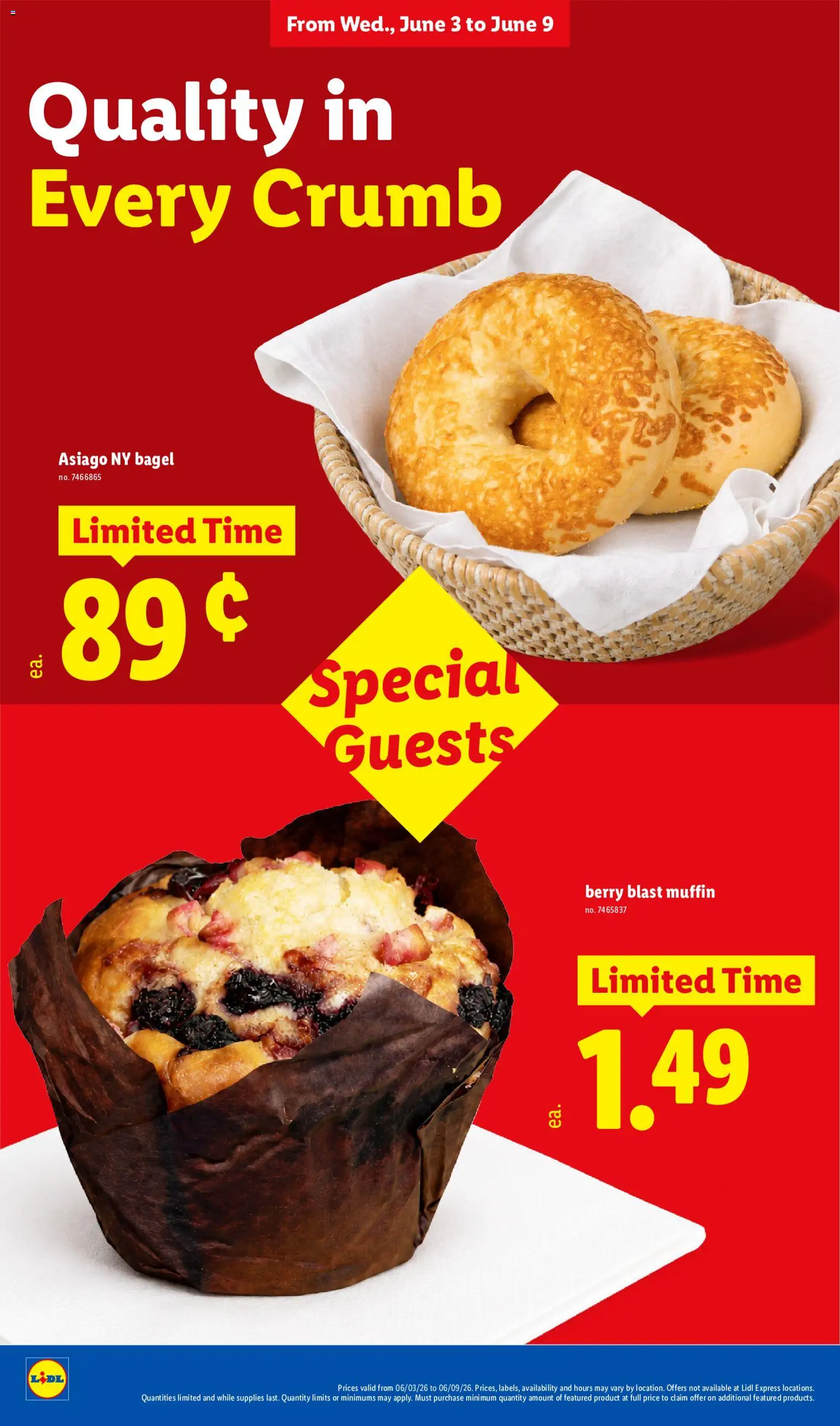 Lidl Weekly Ad - valid from 03.06.2026 | Page: 8 | Products: Muffin