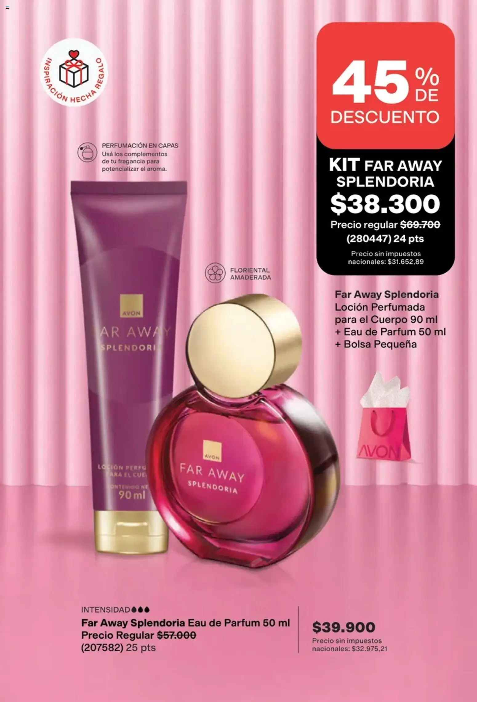 Catálogo AVON Campaña 13 │ válido desde el 01/09/2026 | Página: 10 | Productos: Bolsa, Fragancia, Loción