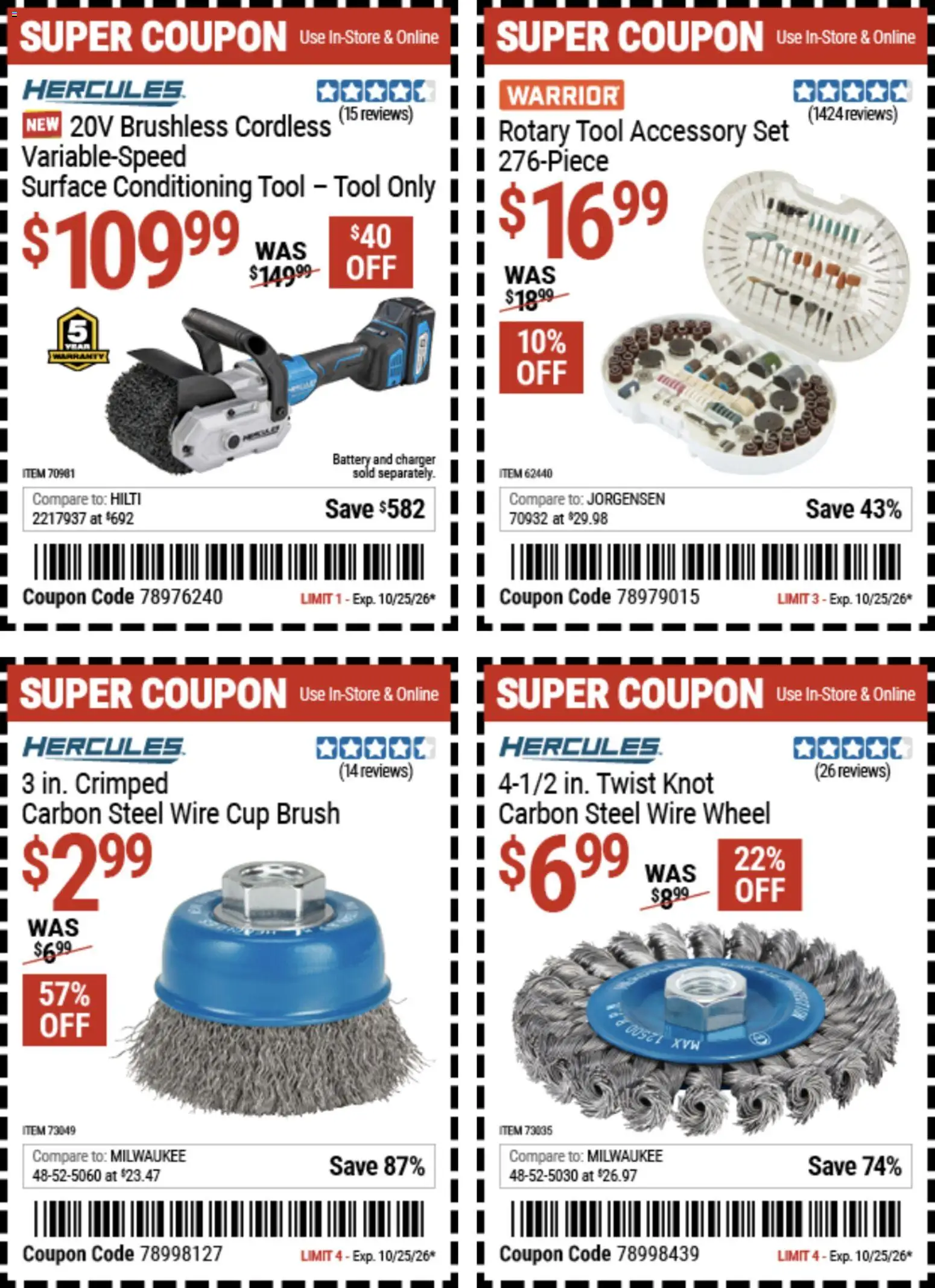 Harbor Freight Weekly Ad - valid from 10/12/2026 | Page: 2