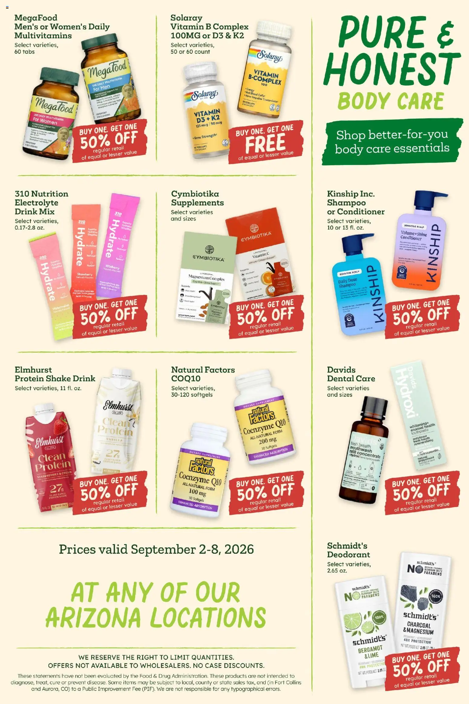 Sprouts Weekly Ad - valid from 09/02/2026 | Page: 13 | Products: Magnesium, Peppermint, Charcoal, Toothpaste