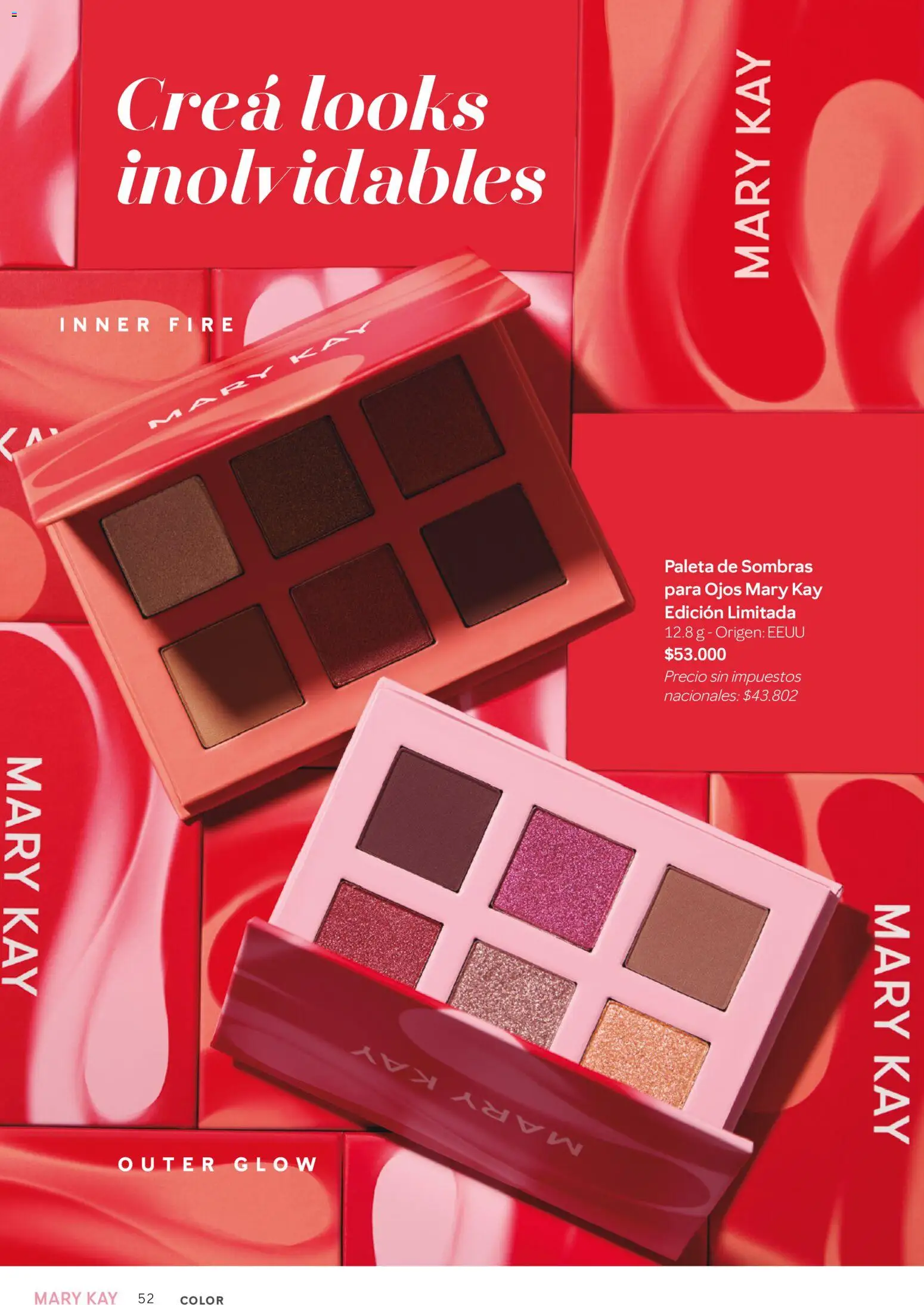 Mary Kay - Look Digital Otoño 2026 │ válido desde el 01/04/2026 | Página: 52 | Productos: Paleta
