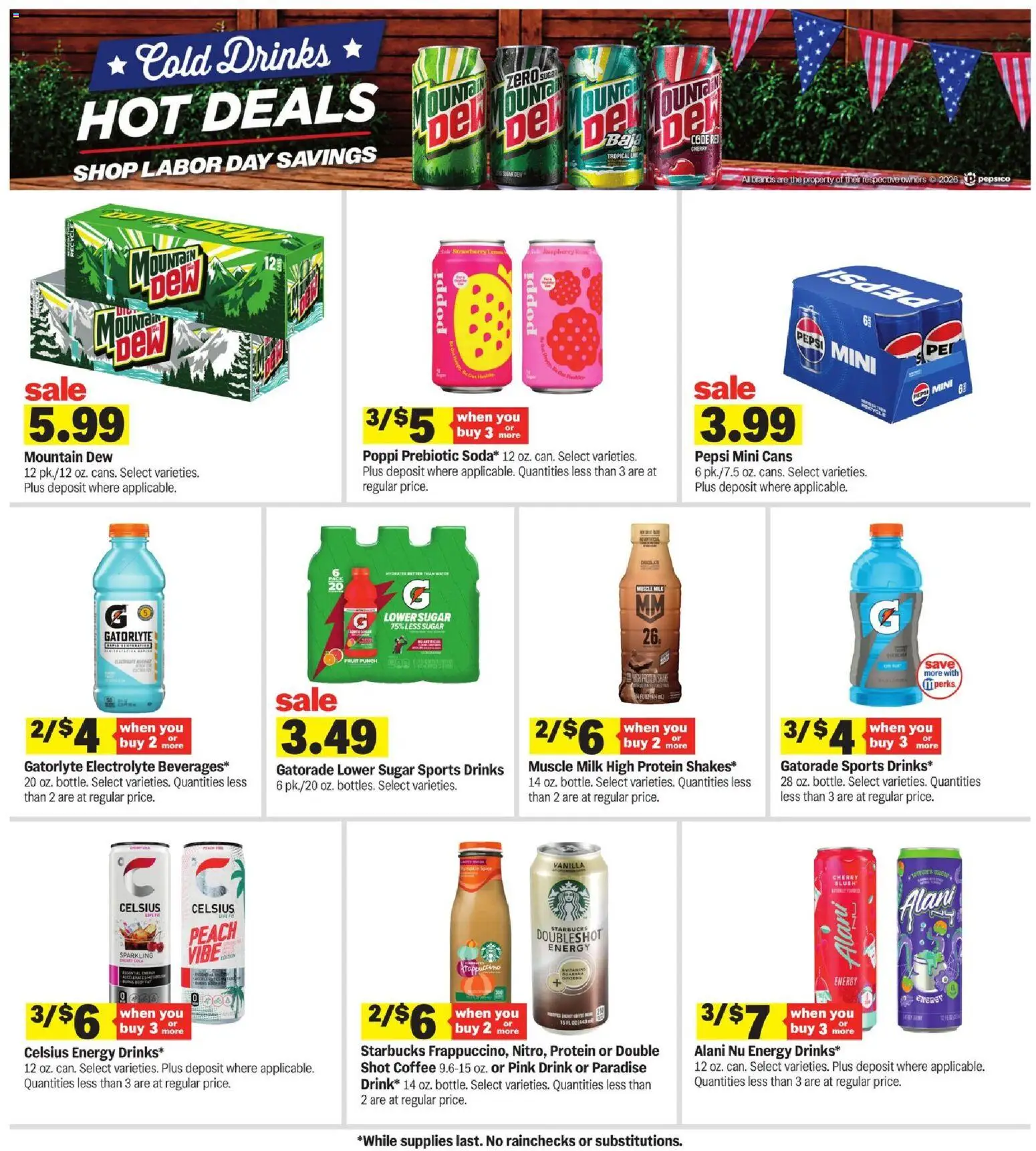 Meijer Weekly Ad - valid from 08/19/2026 | Page: 31 | Products: Milk, Coffee, Peach, Vanilla