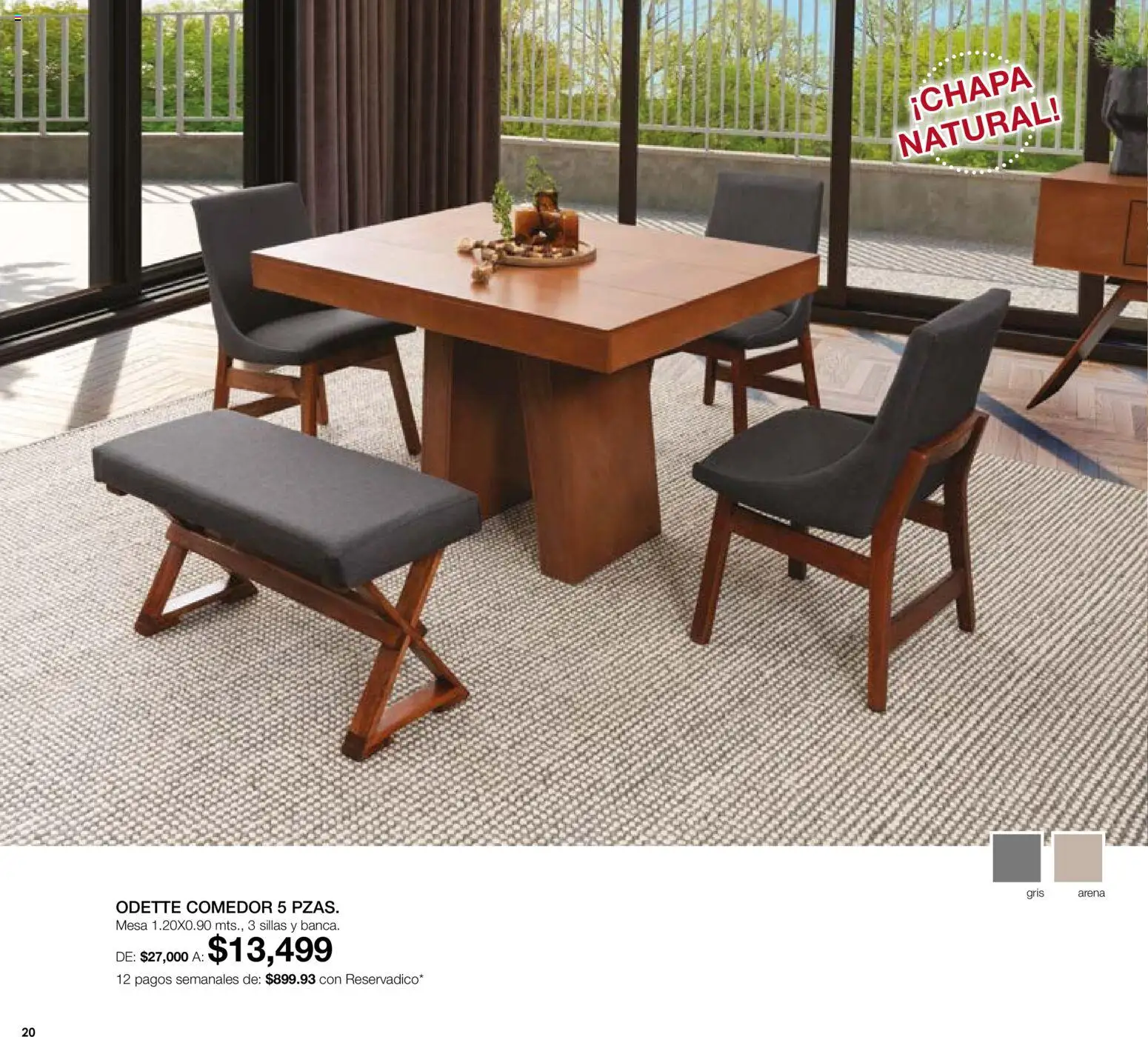Nuevas ofertas de Muebles Dico válidas en toda la República Mexicana desde el 07.05.2026. ¡Encuentra las mejores ofertas en Muebles Dico catálogo Medio año, medio precio! | Página: 20