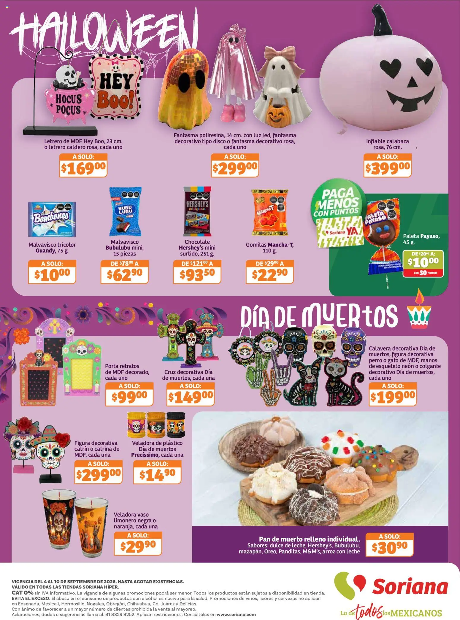 Nuevas ofertas de Soriana válidas en toda la República Mexicana desde el 04/09/2026. ¡Encuentra las mejores ofertas en Soriana folleto! | Página: 8