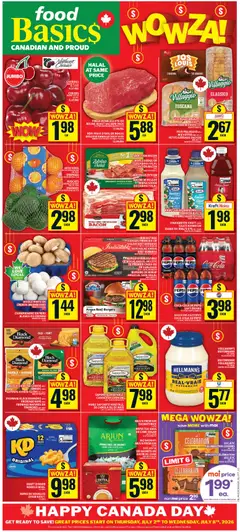 Preview of Food Basics weekly flyer - Kanata from shop Food Basics valid from Jul 2, 2026
