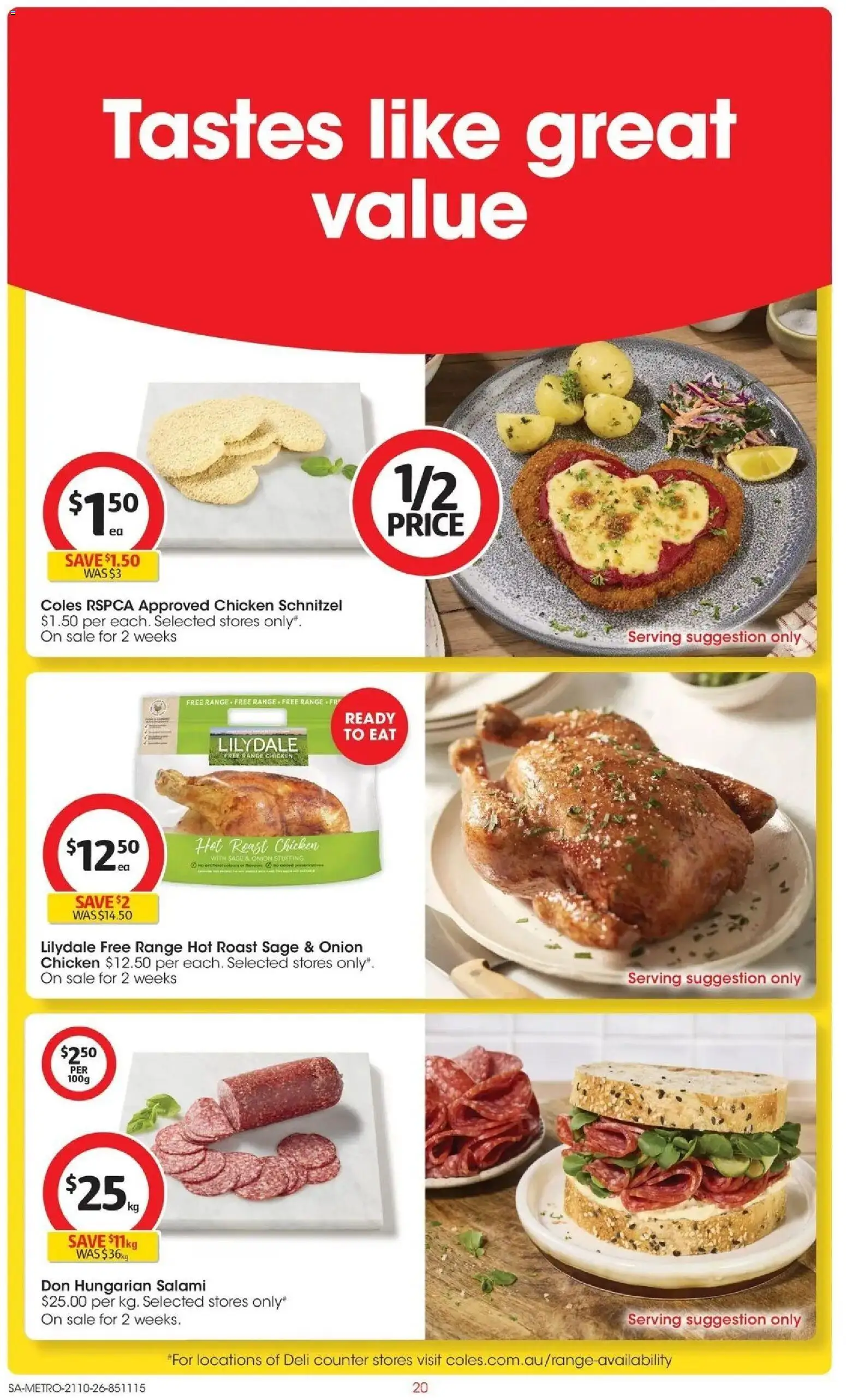 ﻿Coles catalogue valid from 21/10/2026 > Online Australia | Page: 20