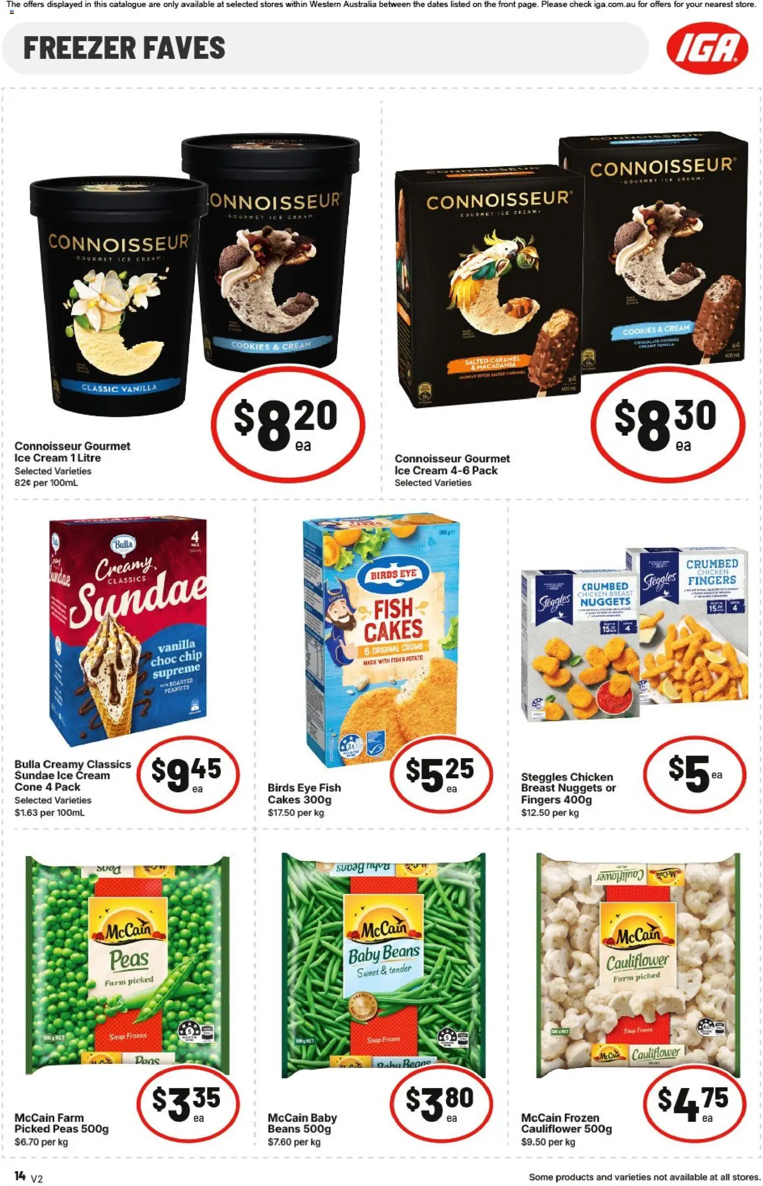 IGA catalogue - valid from 20.05.2026 | Page: 15 | Products: Chocolate, Chicken, Fish, Cream