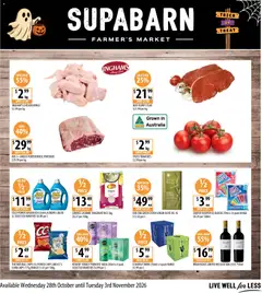 Preview of Supabarn catalogue - valid from 28/10/2026