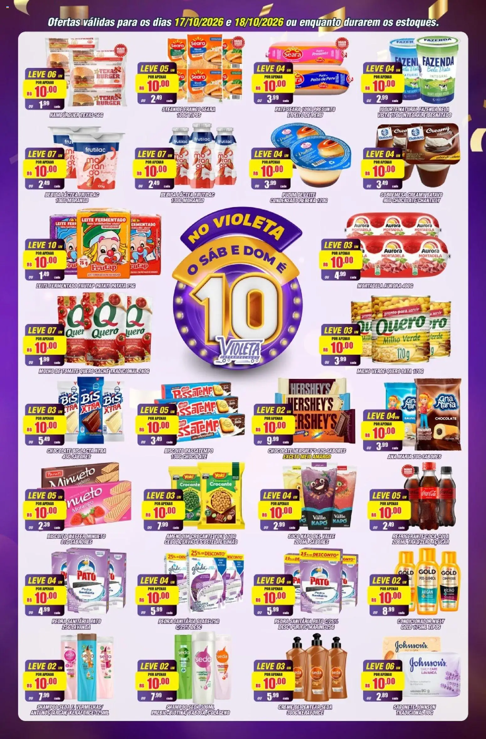 Violeta Supermercados Folheto - válido de 17/10/2026 | Página: 3