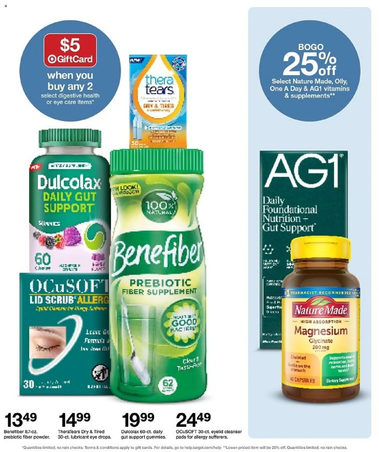 Target Weekly Ad - valid from 07/05/2026 | Page: 25 | Products: Magnesium, Pads