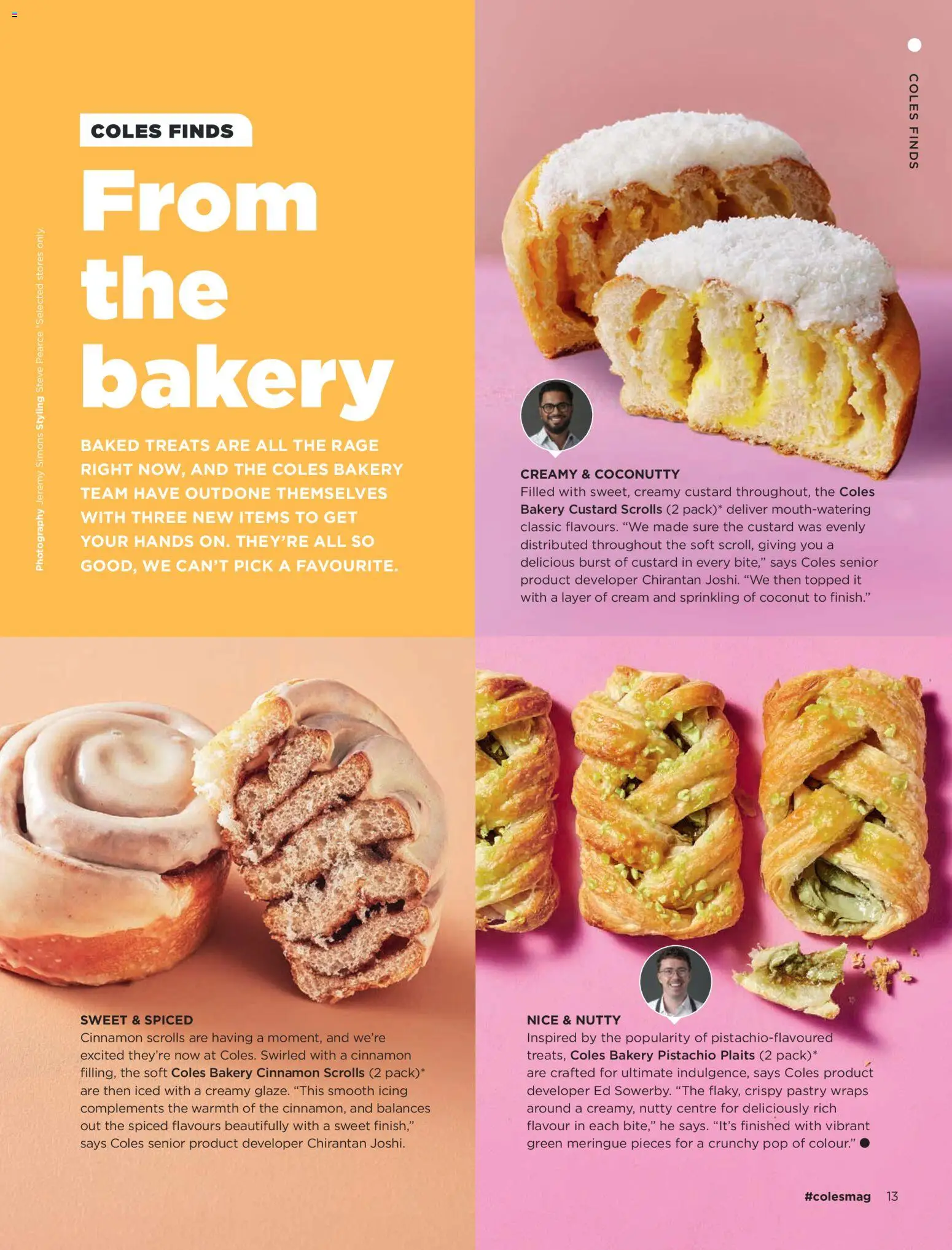 Coles catalogue - valid from 01/10/2026 | Page: 13 | Products: Cream, Pastry, Coconut, Bakery