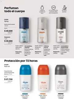 Natura catálogo ciclo 07 -  Vista previa de la revista de la tienda Natura valido desde el 08.04.2026 | Página: 137 | Productos: Sal, Fragancia, Desodorante, Antitranspirante