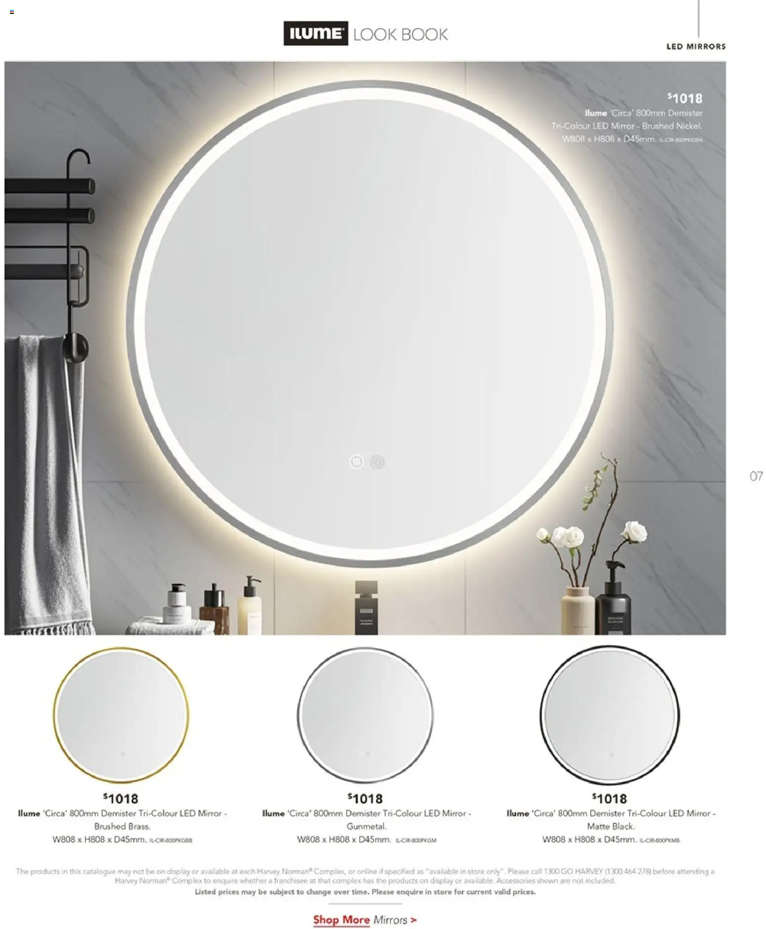 Harvey Norman catalogue - valid from 05.02.2026 | Page: 7 | Products: Mirror, Accessories