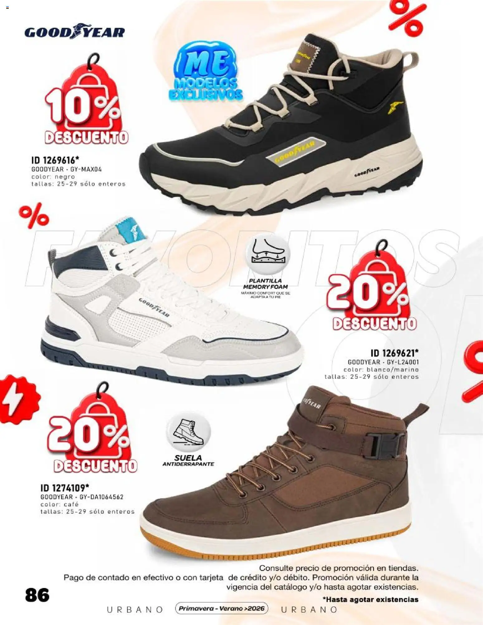 Nuevas ofertas de Price Shoes válidas en toda la República Mexicana desde el 03/07/2026. ¡Encuentra las mejores ofertas en Price Shoes catálogo Oportunidades Urbano! | Página: 86 | Productos: Café
