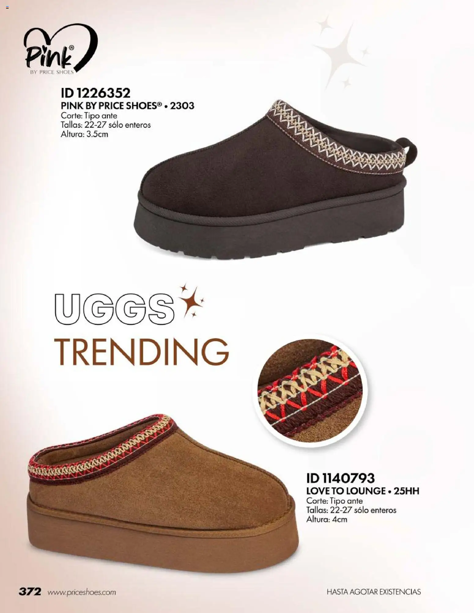 Nuevas ofertas de Price Shoes válidas en toda la República Mexicana desde el 18/07/2026. ¡Encuentra las mejores ofertas en Price Shoes catálogo Botas! | Página: 372