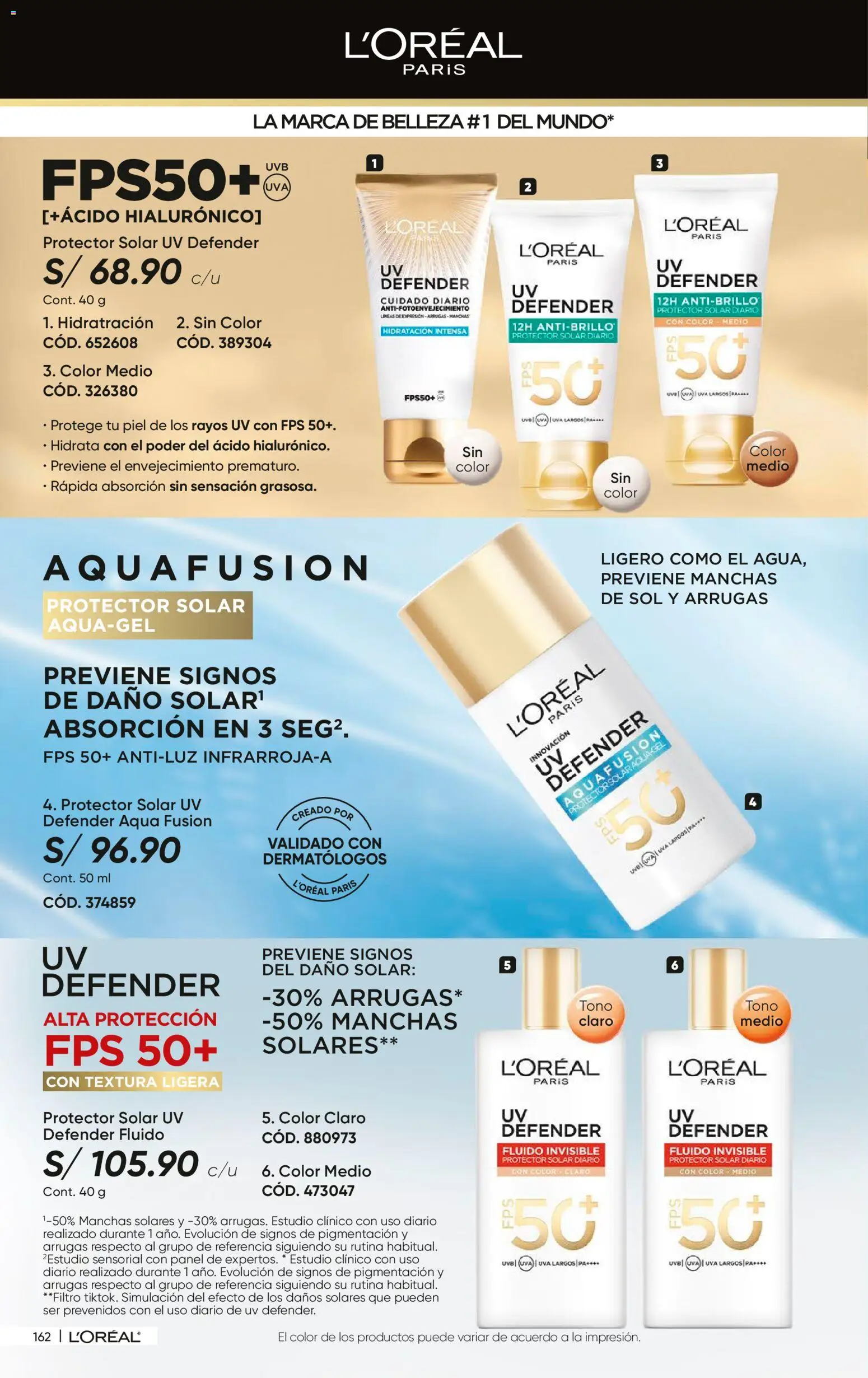 Catálogo Azzorti válido desde 27/07/2026 | Página: 164 | Productos: Protector solar