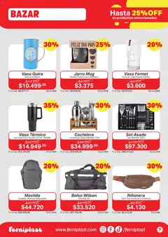 Vista previa Ferniplast catálogo válido desde el 11.06.2026 | Página: 7 | Productos: Riñonera, Caja, Papa, Fernet