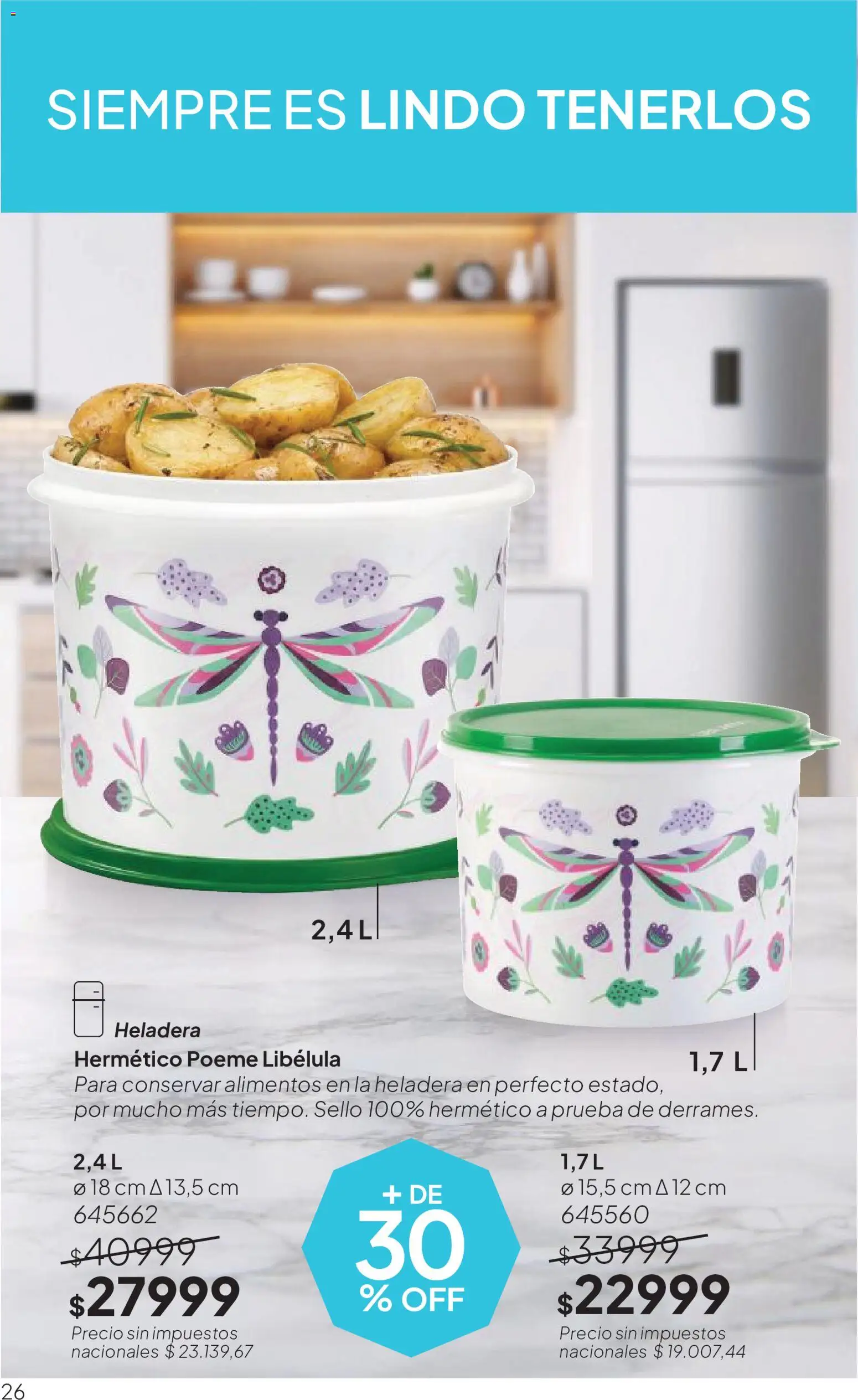 Tupperware catálogo │ válido desde el 30/10/2026 | Página: 27
