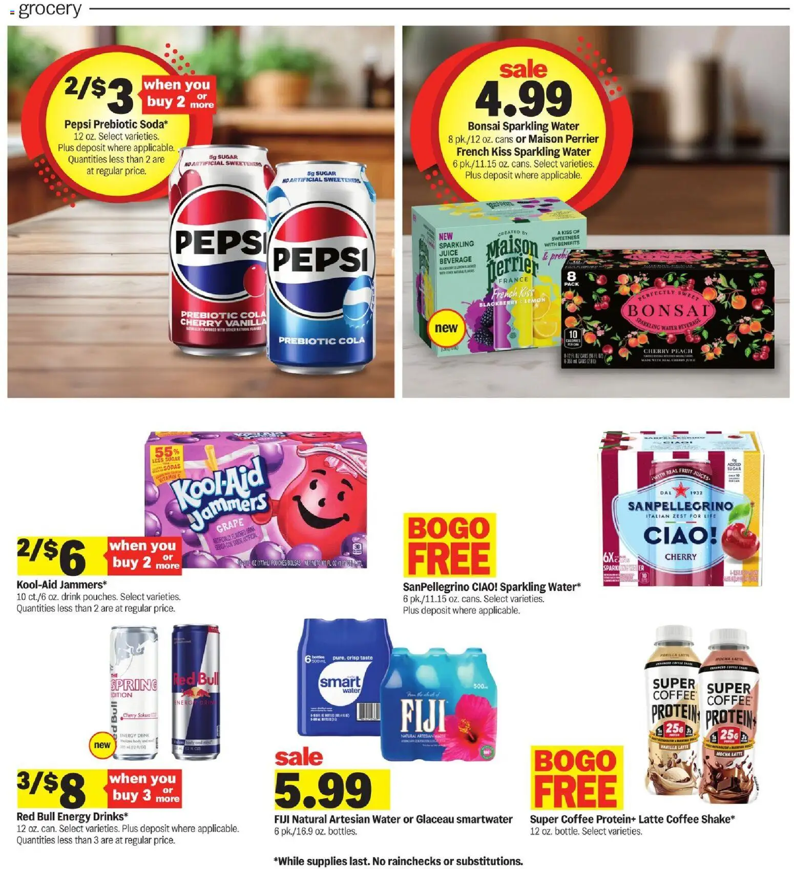 Meijer Weekly Ad - valid from 15.04.2026 | Page: 13 | Products: Coffee, Juice, Water, Sugar
