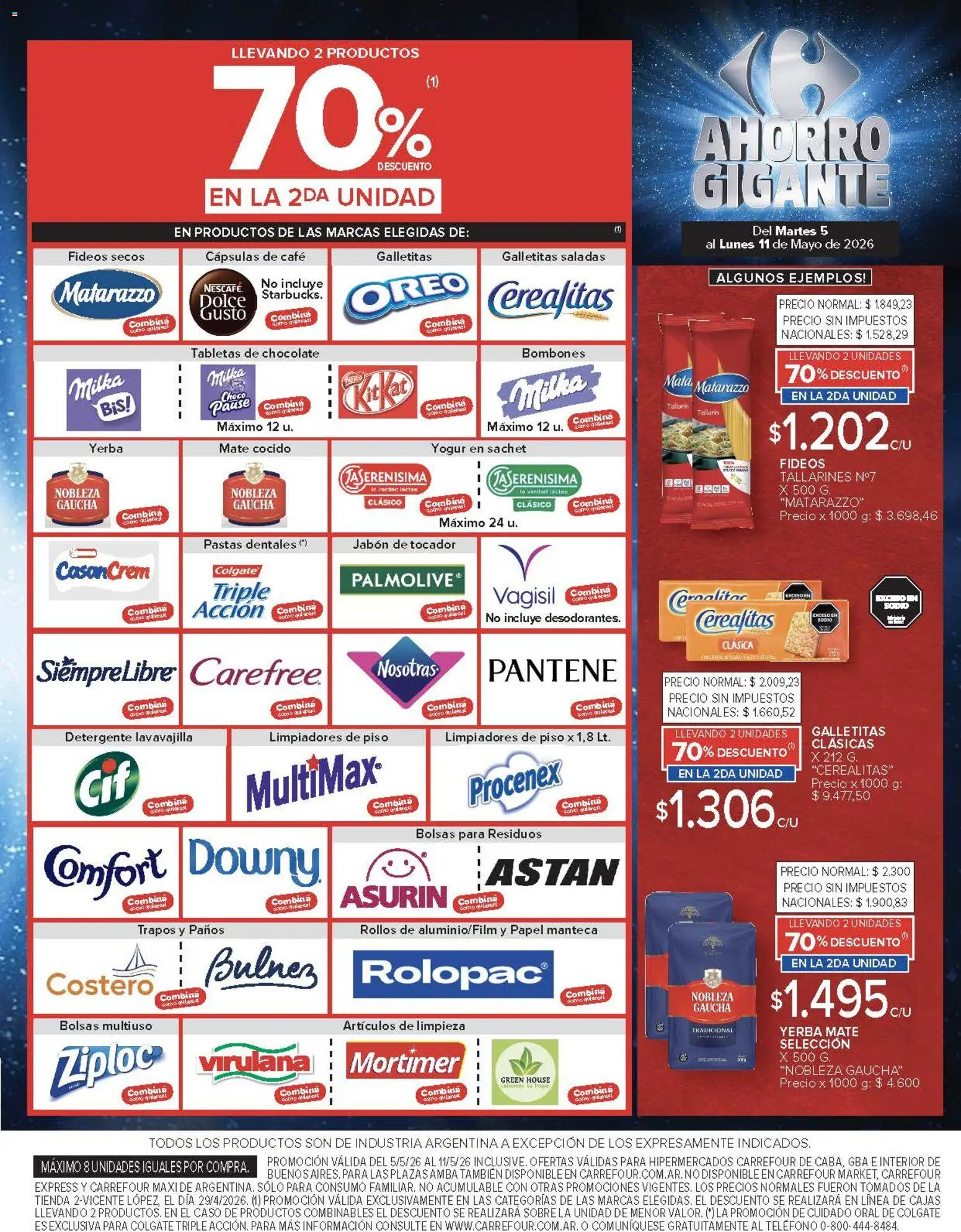Carrefour ofertas de 06/05/2026 ✳️ Obtenga un descuento limitado hoy mismo | Argentina