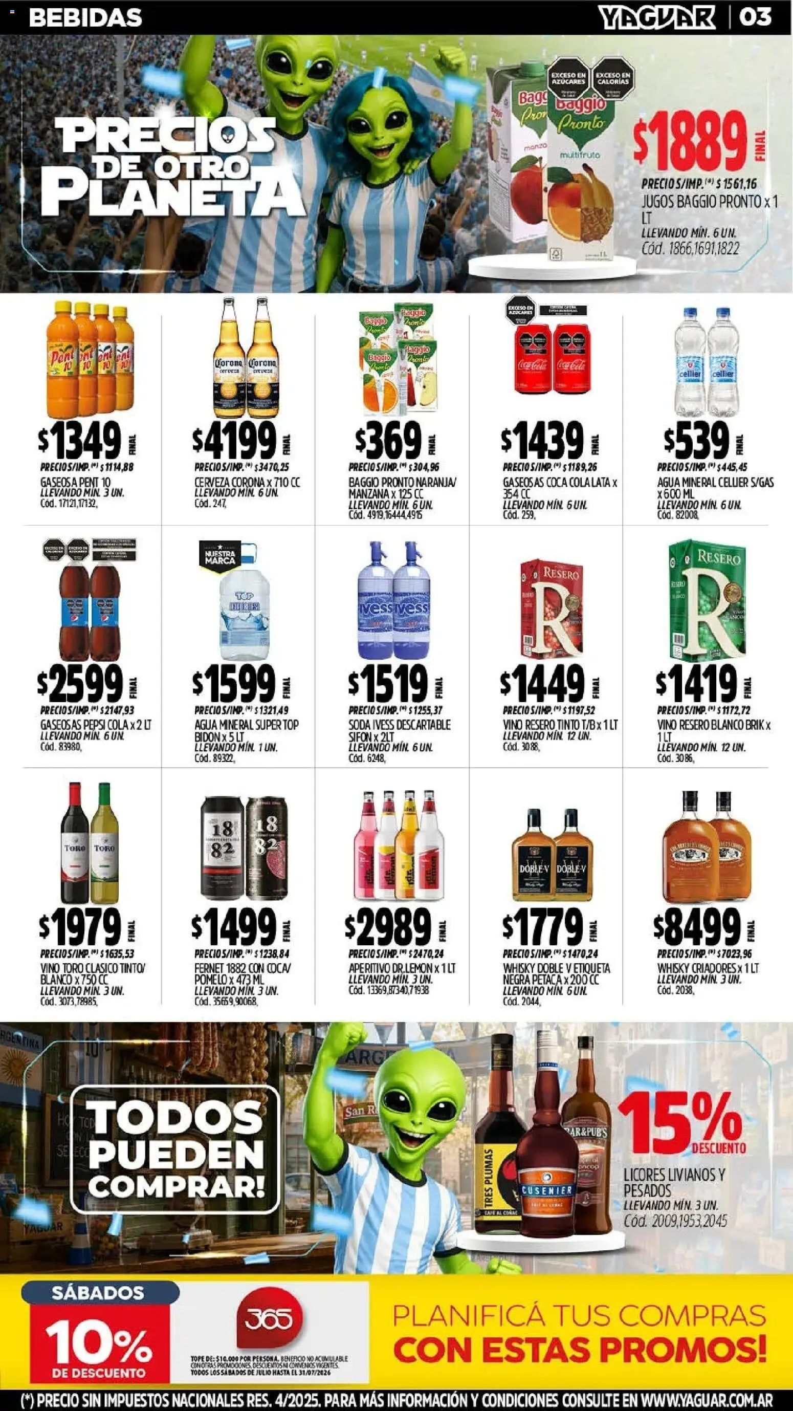 Yaguar - Oferta Semanal Santa Fé │ válido desde el 13/07/2026 | Página: 4