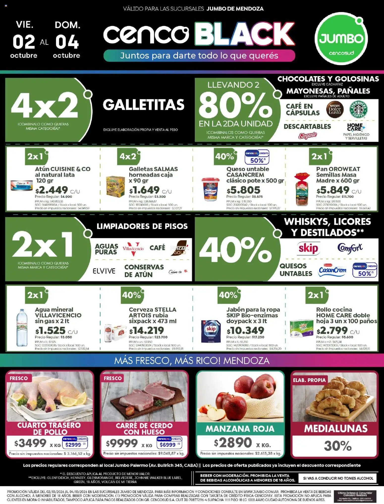 Jumbo - Cenco Black Mendoza │ válido desde el 02/10/2026 | Página: 1