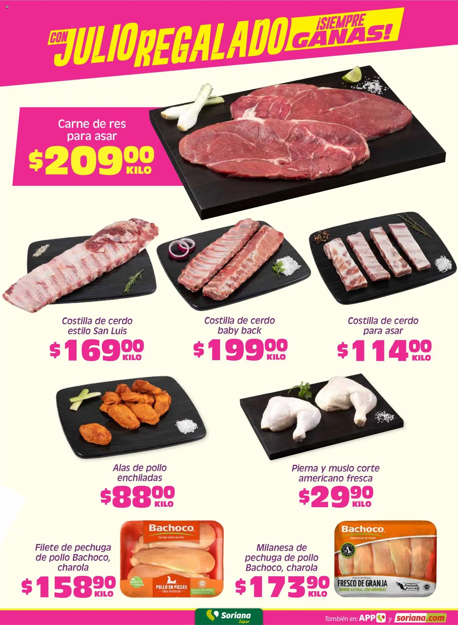 Nuevas ofertas de Soriana válidas en toda la República Mexicana desde el 22.05.2026. ¡Encuentra las mejores ofertas en Soriana Fin de Semana Súper: Nuevo León, Ciudad Victoria y Tampico! | Página: 3