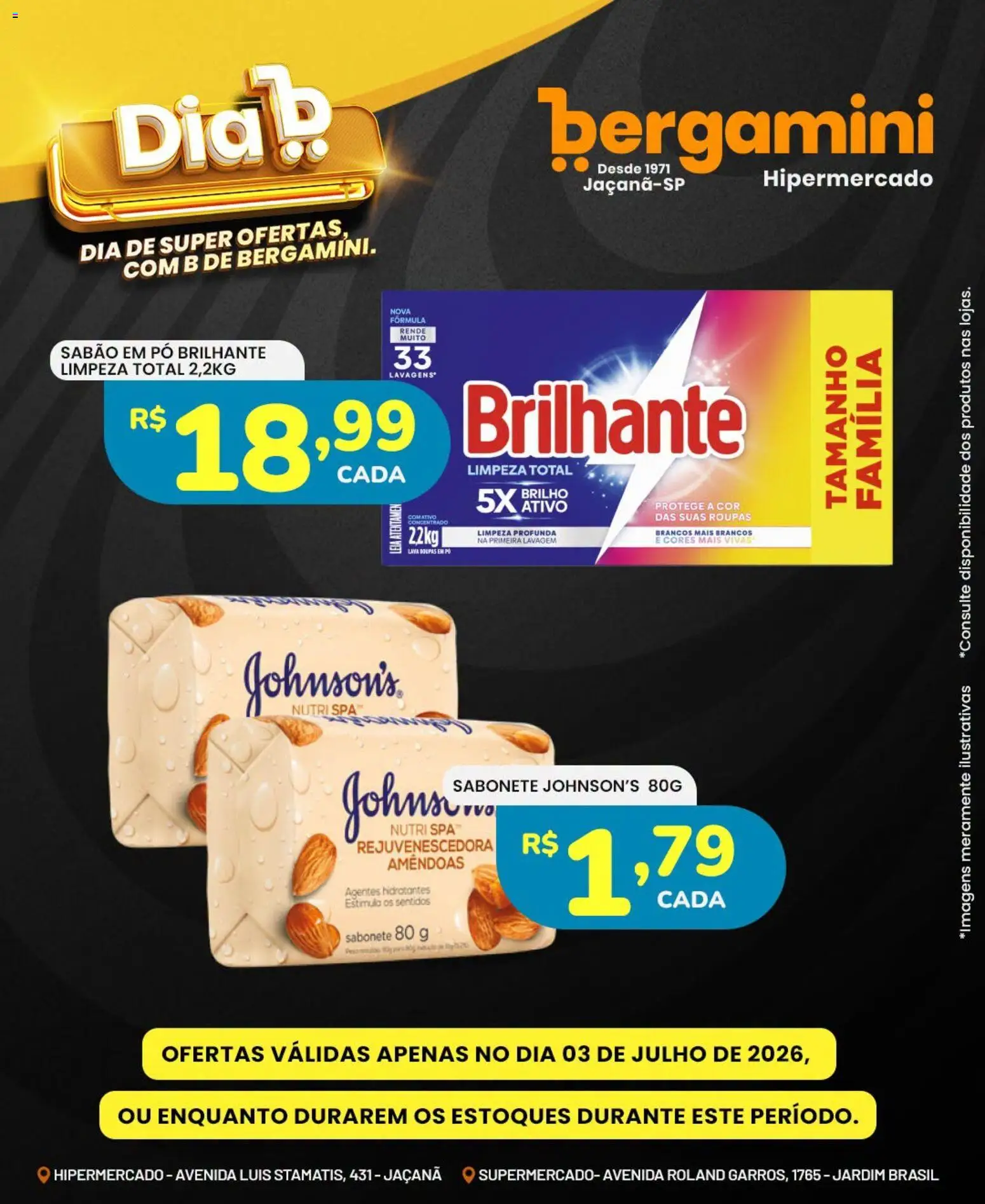 Supermercado Bergamini Folheto - válido de 03/07/2026 | Página: 13