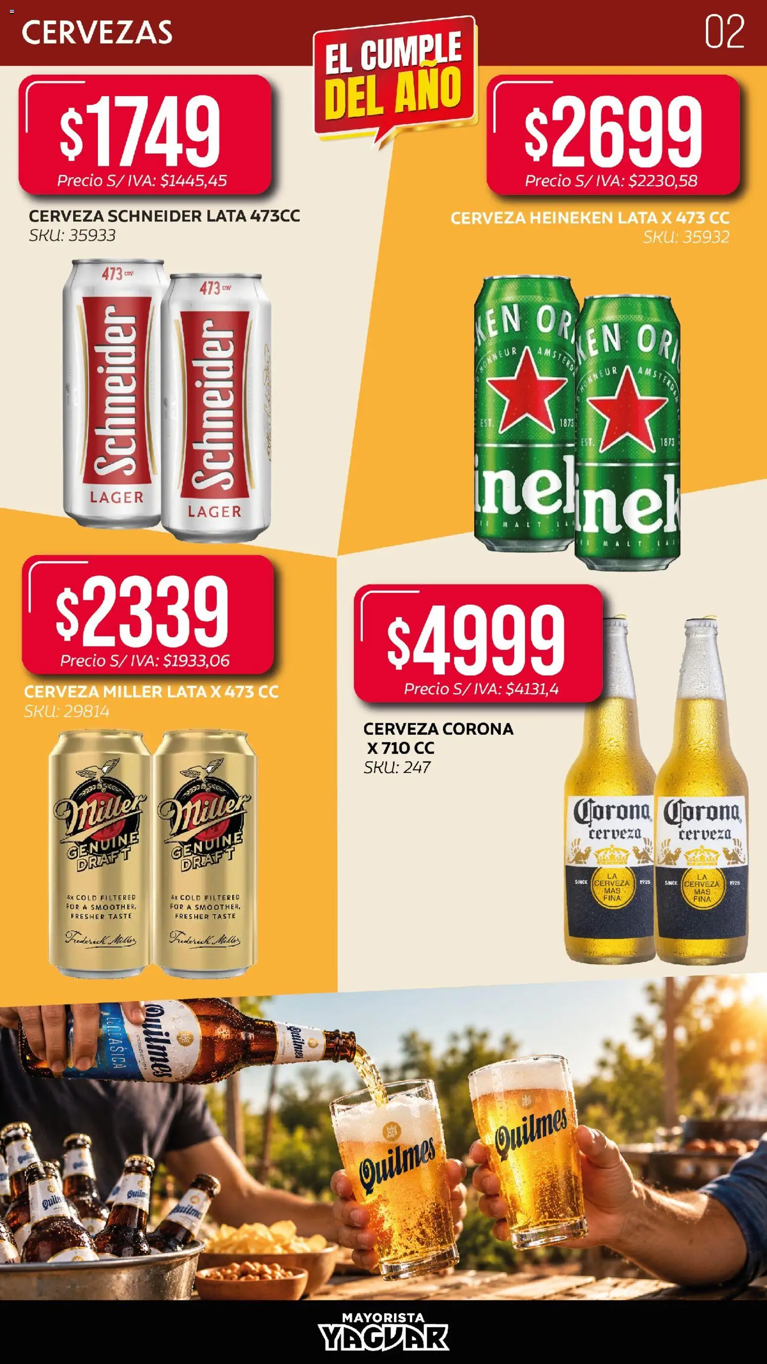 Yaguar - Especial Bebidas │ válido desde el 19/10/2026 | Página: 2