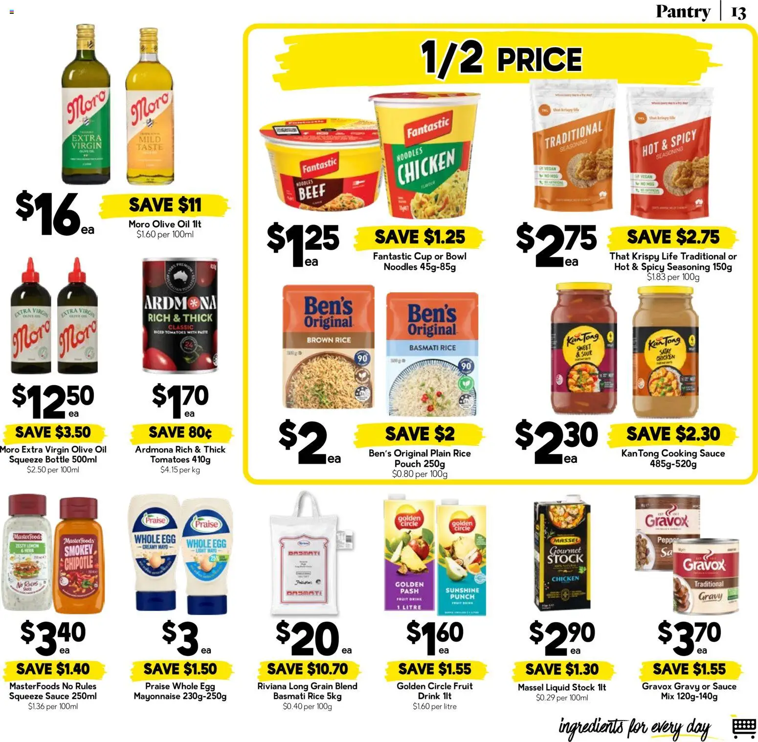 Drakes catalogue - valid from 26/08/2026 | Page: 13 | Products: Ingredients, Oil, Rice, Lemon