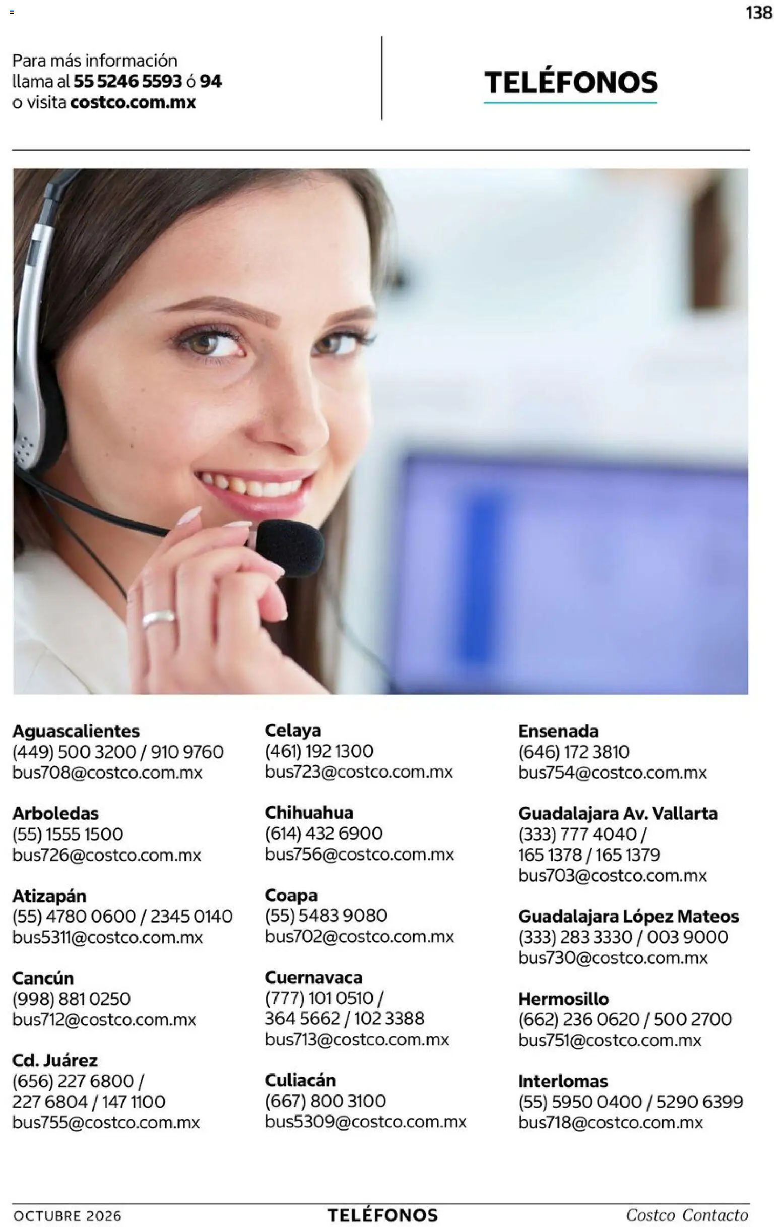 Nuevas ofertas de Costco válidas en toda la República Mexicana desde el 01/10/2026. ¡Encuentra las mejores ofertas en Costco catálogo Octubre! | Página: 138