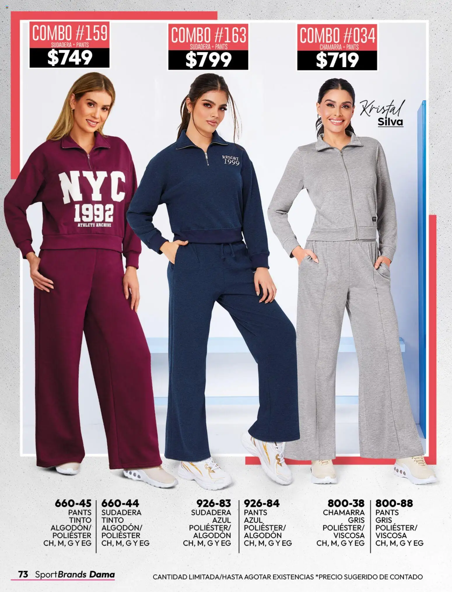 Nuevas ofertas de Cklass válidas en toda la República Mexicana desde el 08/07/2026. ¡Encuentra las mejores ofertas en Cklass catálogo Sportbrands caballero! | Página: 191 | Productos: Chamarra, Algodón, Sudadera, Pants