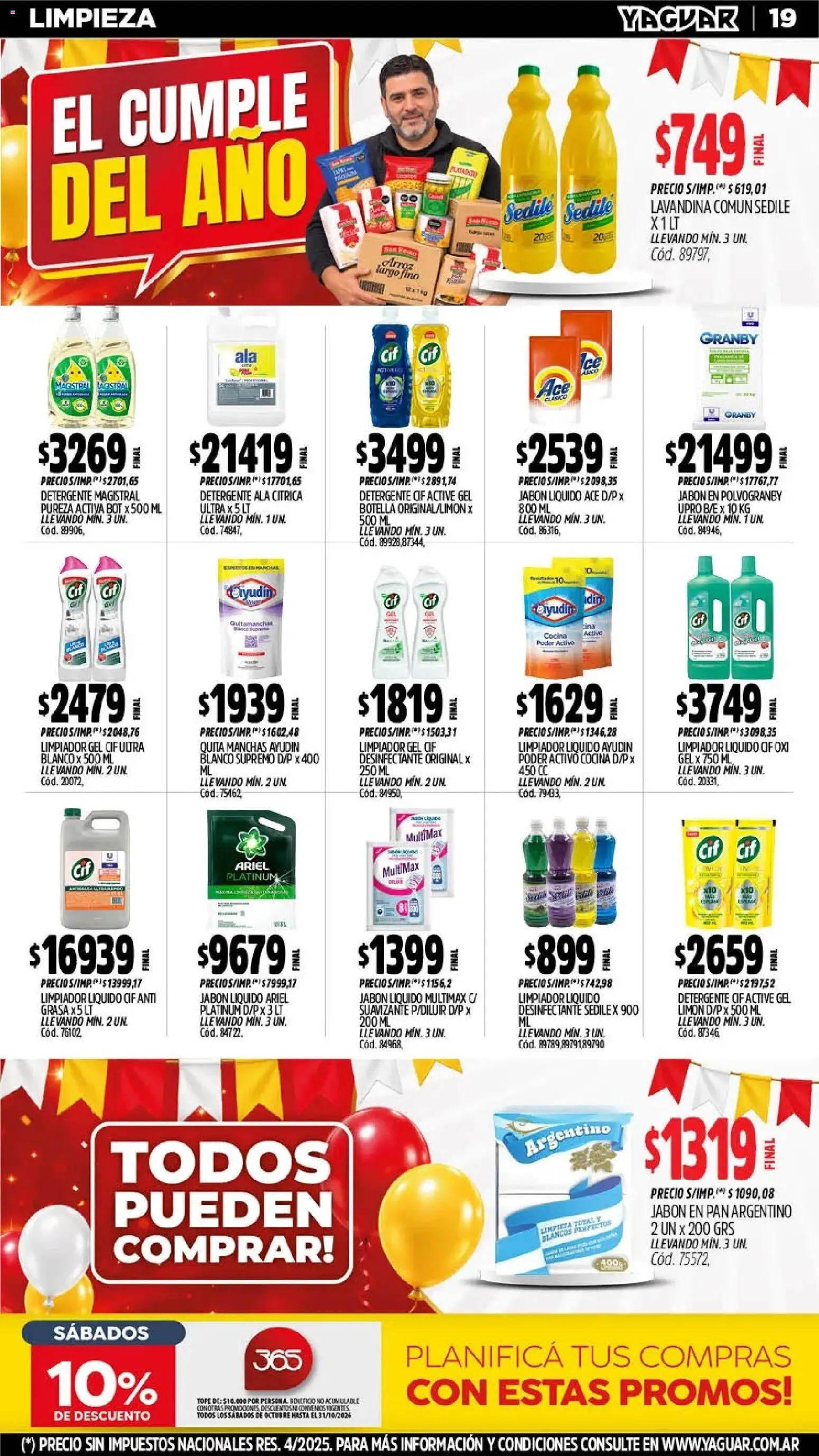 Yaguar - Oferta Semanal Misiones │ válido desde el 12/10/2026 | Página: 21
