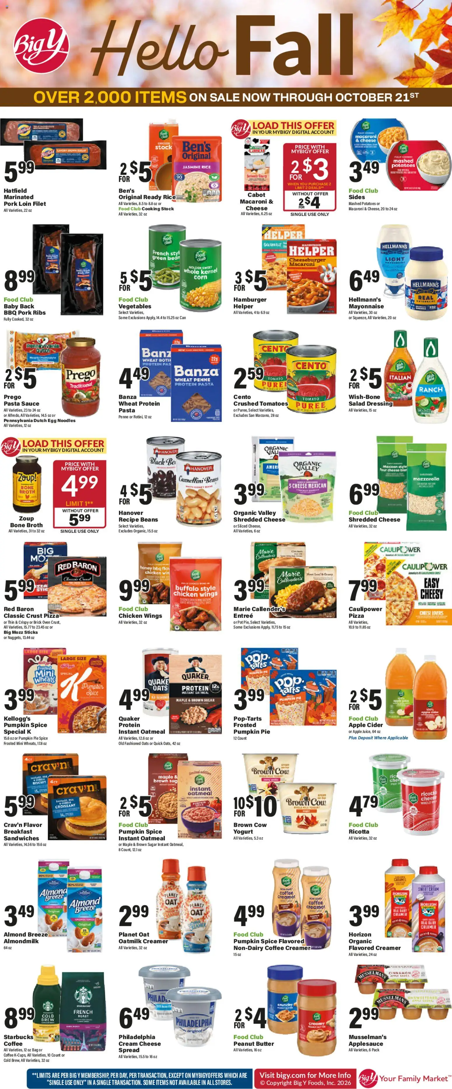 Big Y Ad - valid from 10/08/2026 | Page: 1