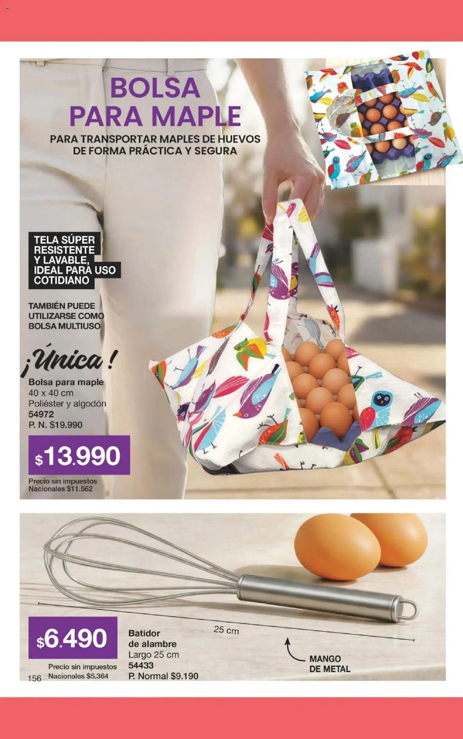 Gigot - CAMPAÑA 13 │ válido desde el 23/08/2026 | Página: 162 | Productos: Bolsa, Mango, Batidor, Huevos