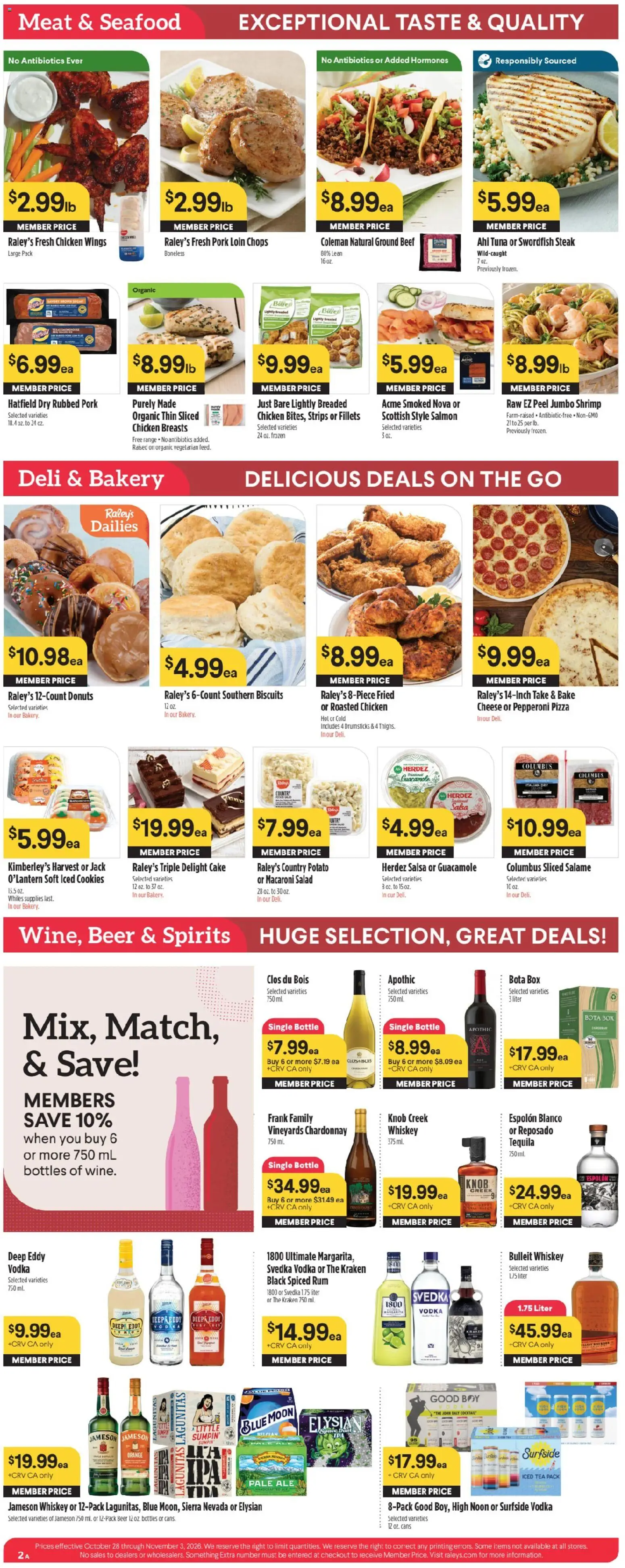 Raley's Weekly Ad - valid from 10/28/2026 | Page: 3
