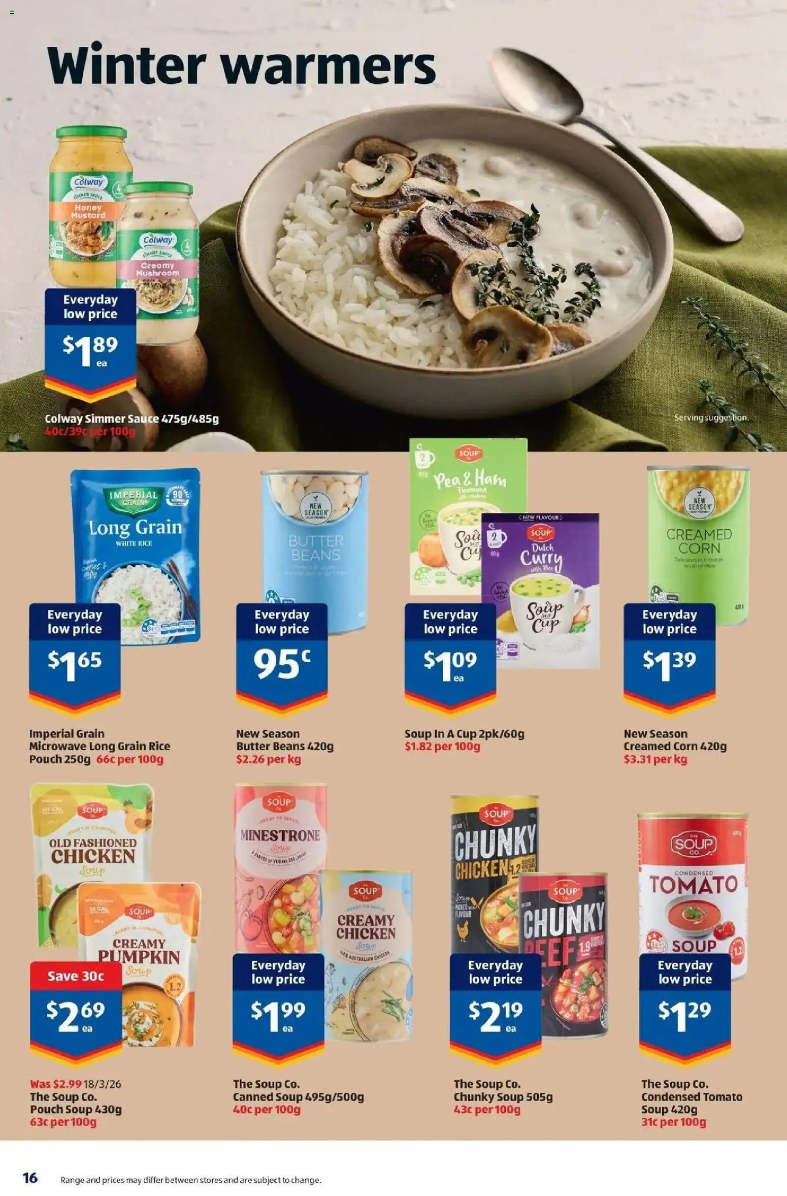 Aldi catalogue - valid from 01/07/2026 | Page: 16 | Products: Curry, Chicken, Mustard, Sauce