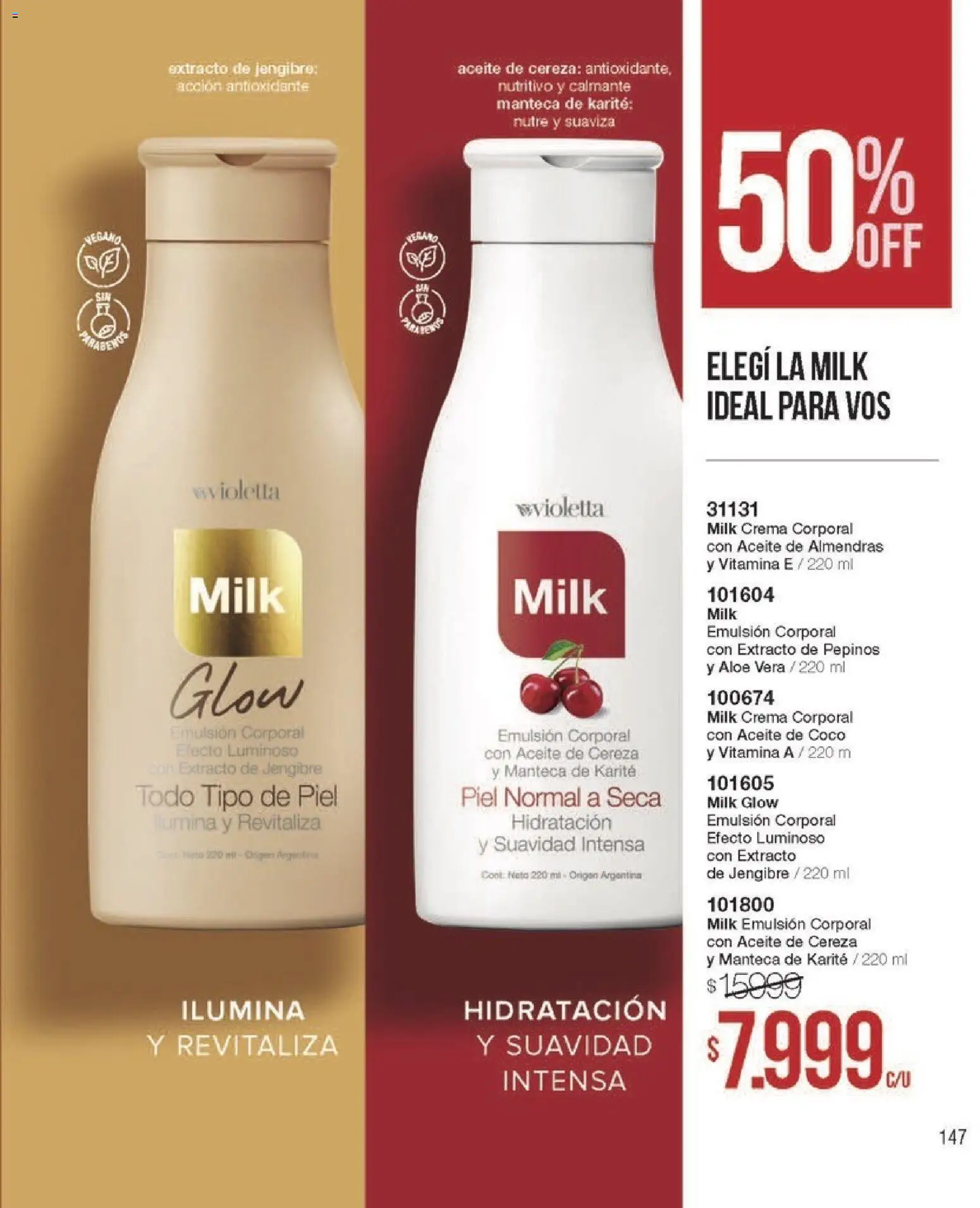 Violetta - Violetta Cosméticos │ válido desde el 09.03.2026 | Página: 731 | Productos: Almendras, Emulsión, Manteca, Crema