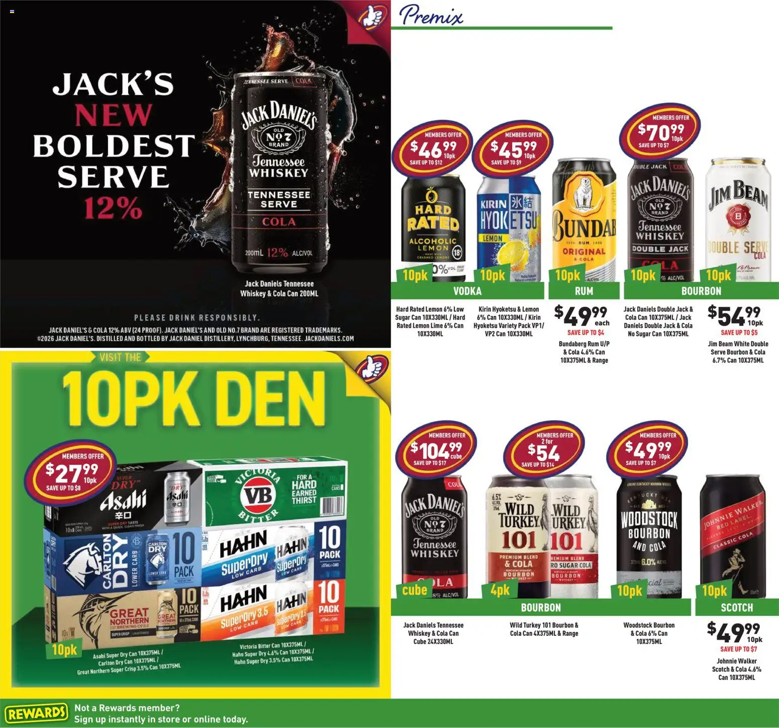 Liquor Legends catalogue - valid from 06.05.2026 | Page: 6 | Products: Whiskey, Rum, Lemon, Scotch