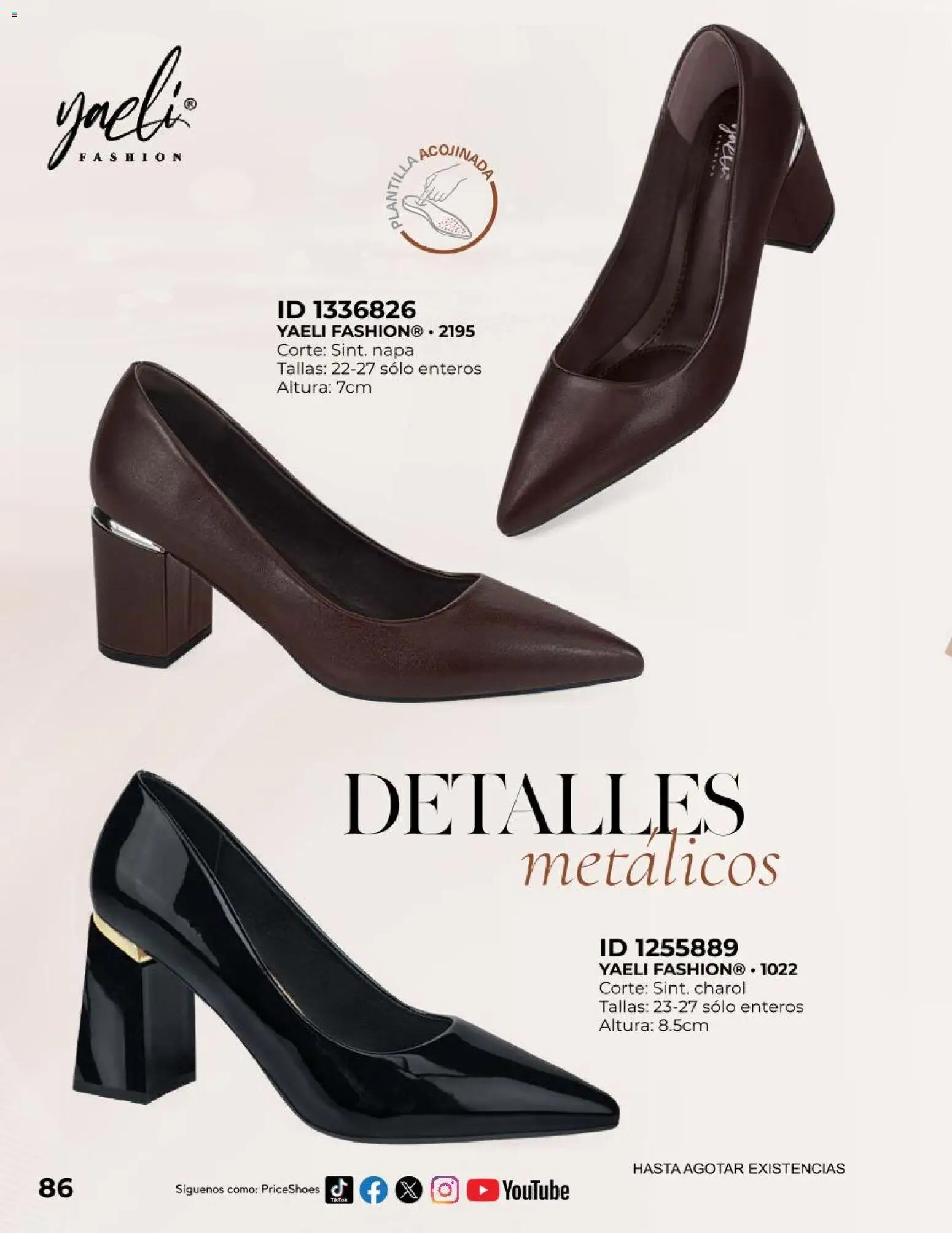 Nuevas ofertas de Price Shoes válidas en toda la República Mexicana desde el 01/10/2026. ¡Encuentra las mejores ofertas en Price Shoes catálogo Exclusivos! | Página: 86