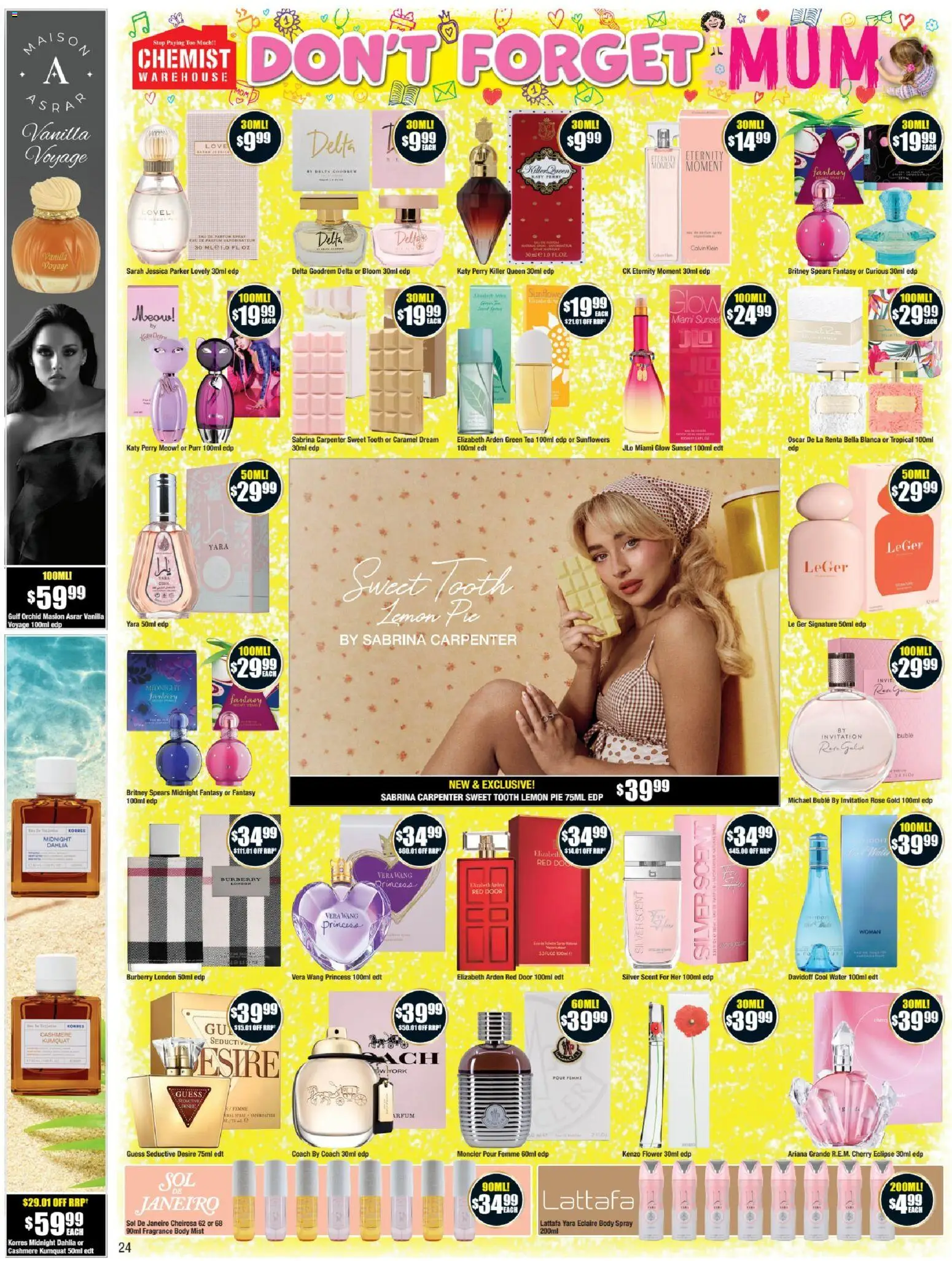 Chemist Warehouse catalogue - valid from 20/08/2026 | Page: 24 | Products: Door, Fragrance, Water, Orchid