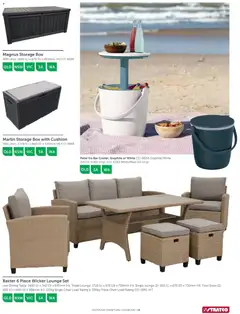 Preview of Stratco Outdoor Furniture Lookbook - valid from 04.12.2025 | Page: 19 | Products: Table, Chair, Cushion, Outdoor furniture