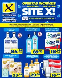 X Supermercados ofertas incríveis - Pré-Visualização do folheto da loja X Supermercados, válido de 22/06/2026 | Página: 2