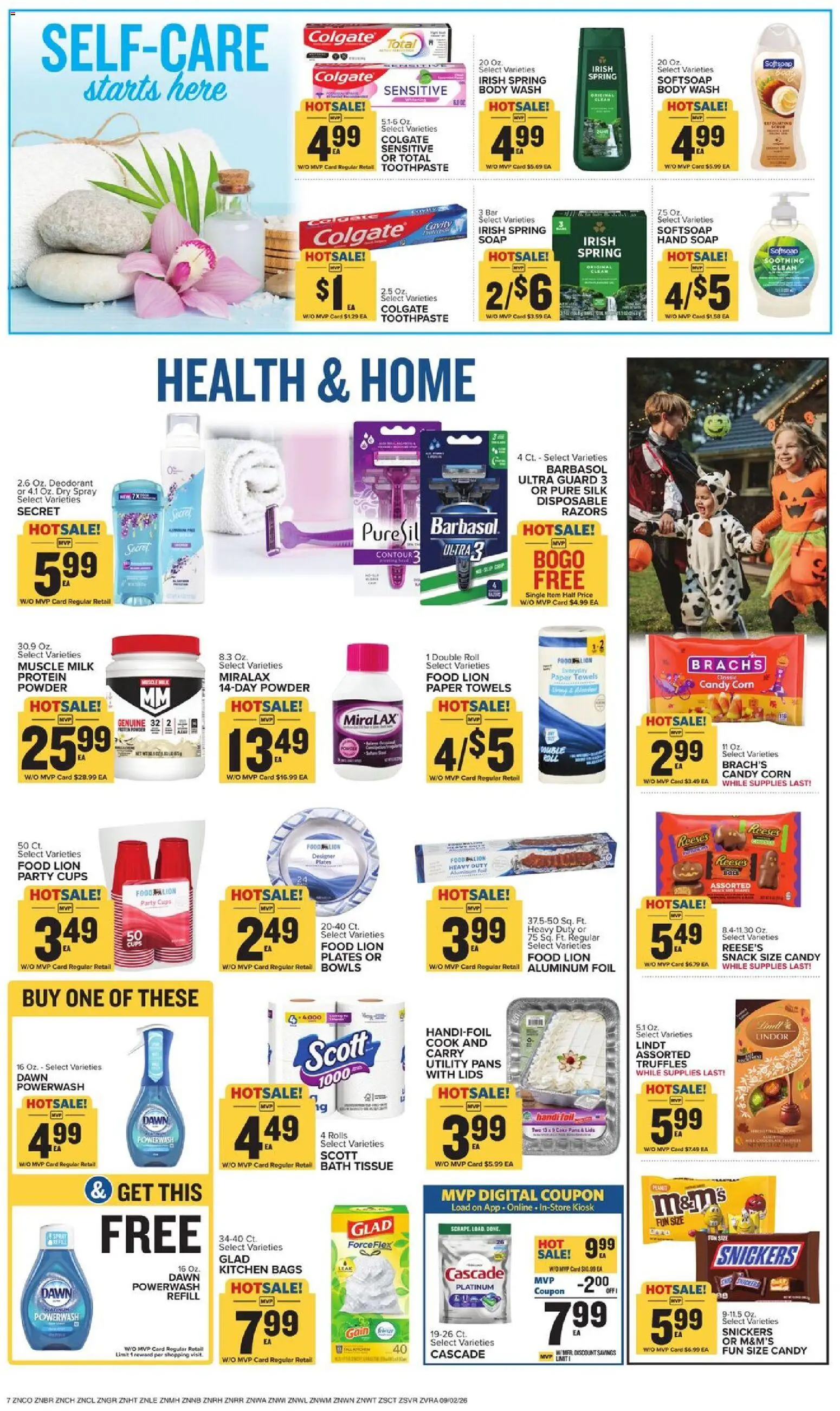 Food Lion Weekly Ad - valid from 09/02/2026 | Page: 14 | Products: Candy, Powder, Cake, Snickers