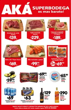 Vista previa de Arteli folleto Carnita Asada Aká Superbodegas Foraneas, nuevo folleto de la tienda, válido en México a partir del 18/09/2026