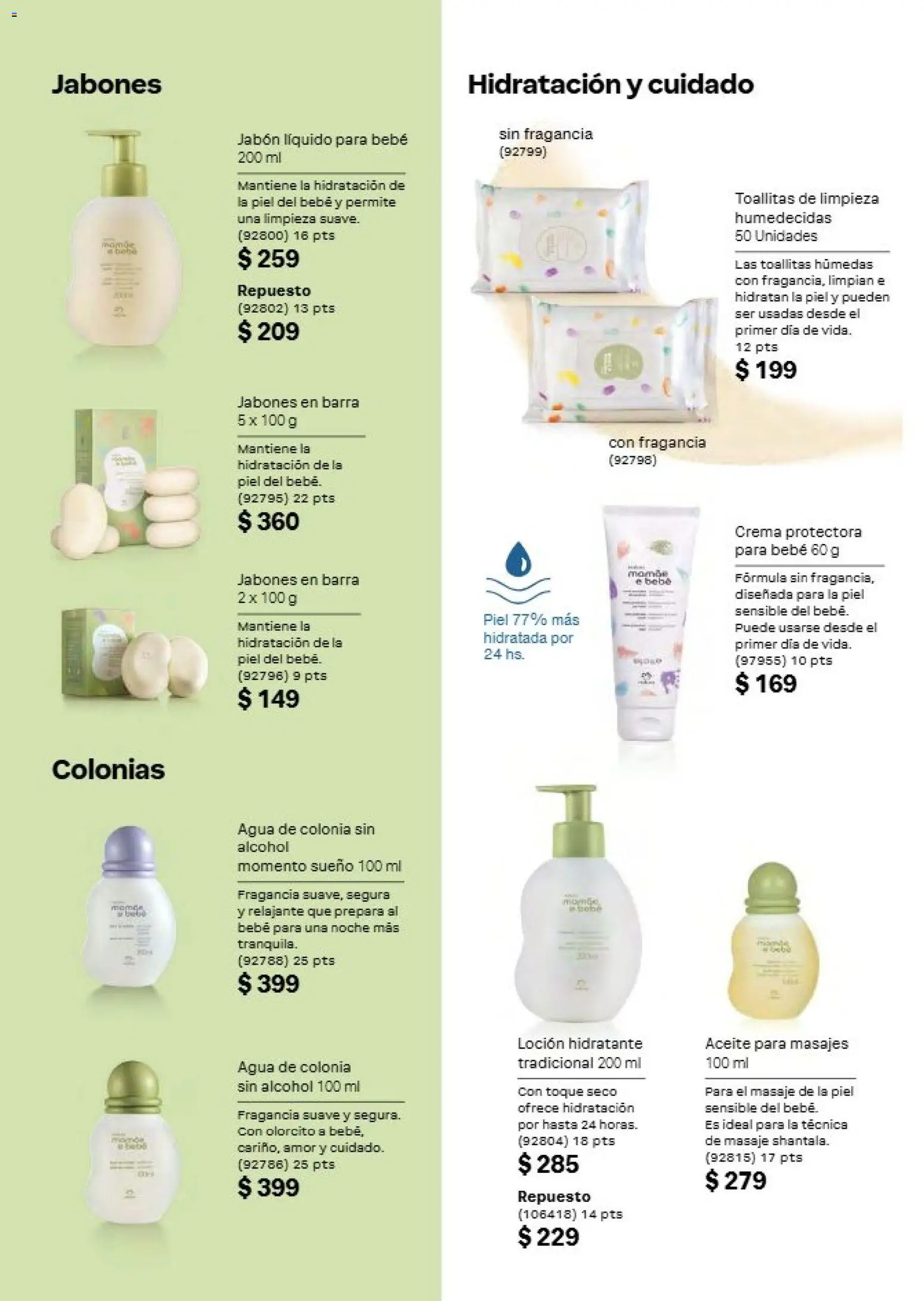 Nuevas ofertas de Natura válidas en toda la República Mexicana desde el 21/08/2026. ¡Encuentra las mejores ofertas en Natura campaña 13 2026! | Página: 149 | Productos: Crema, Agua, Toallitas húmedas, Loción