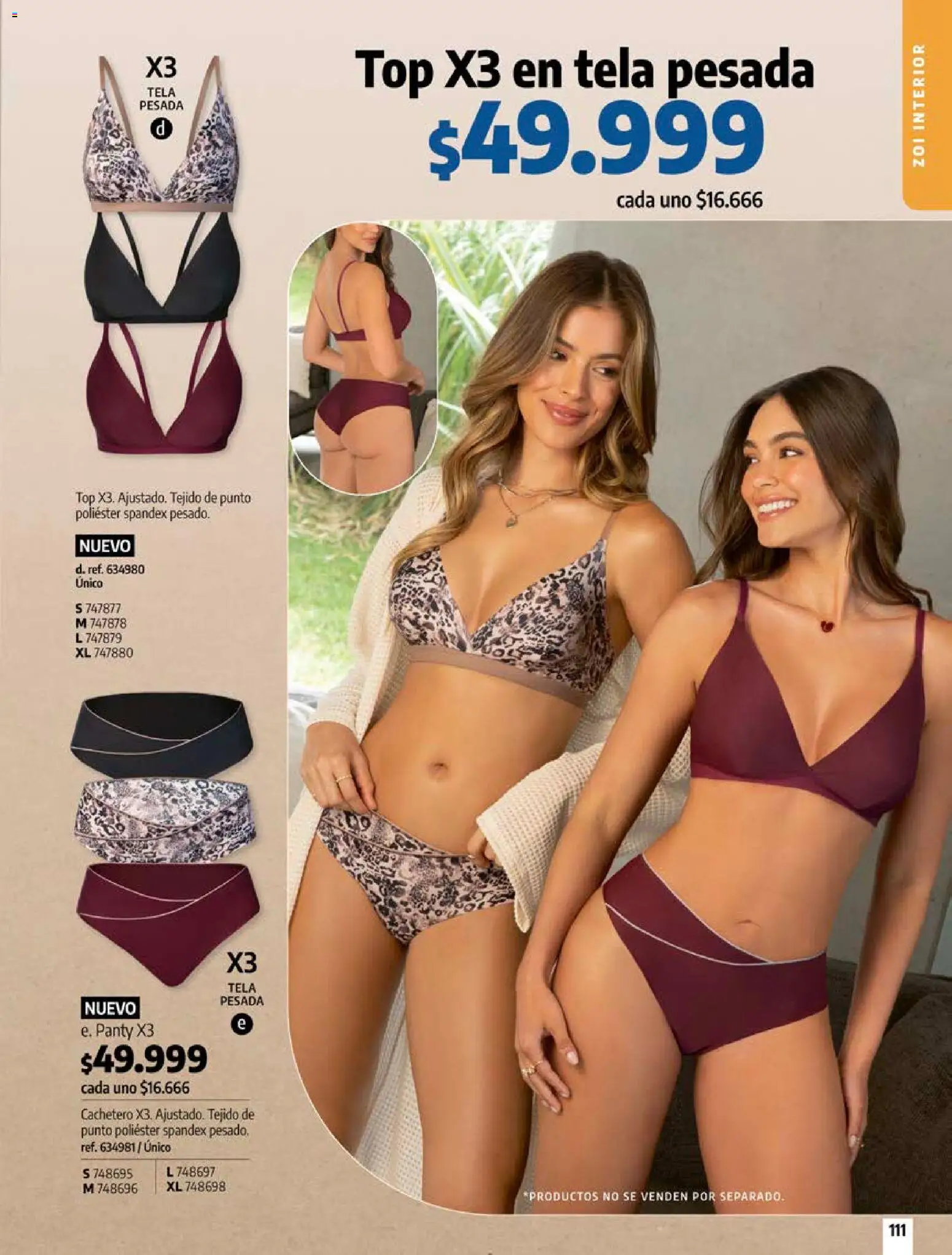 Pacifika revista - valida desde el 12/07/2026 | Página: 111 | Productos: Cachetero, Top