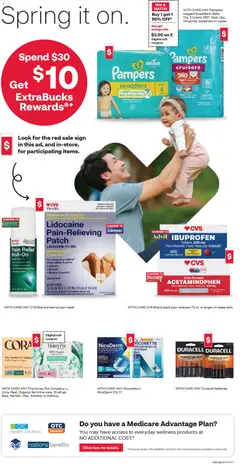 Preview of CVS Pharmacy weekly ads valid from 26.04.2026 | Page: 3 | Products: Adhesive, Hat