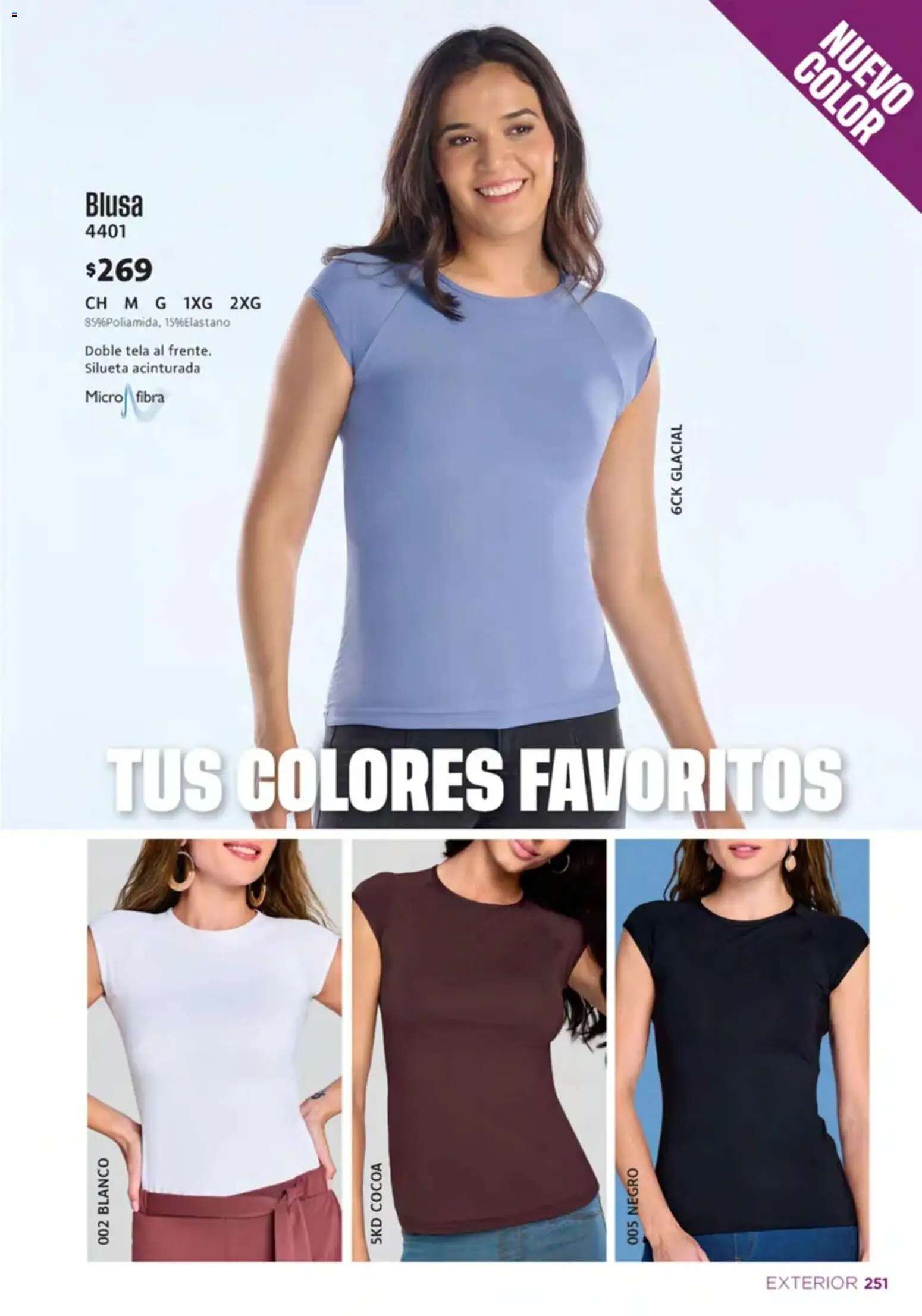 Nuevas ofertas de Ilusión válidas en toda la República Mexicana desde el 01/10/2026. ¡Encuentra las mejores ofertas en Ilusión catálogo Invierno! | Página: 253 | Productos: Blusa