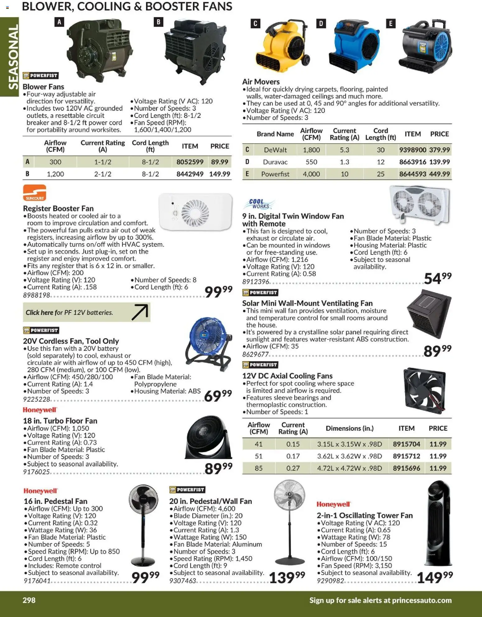 Princess Auto flyer valid from 21.04.2026 | Page: 41 | Products: Fan, Battery